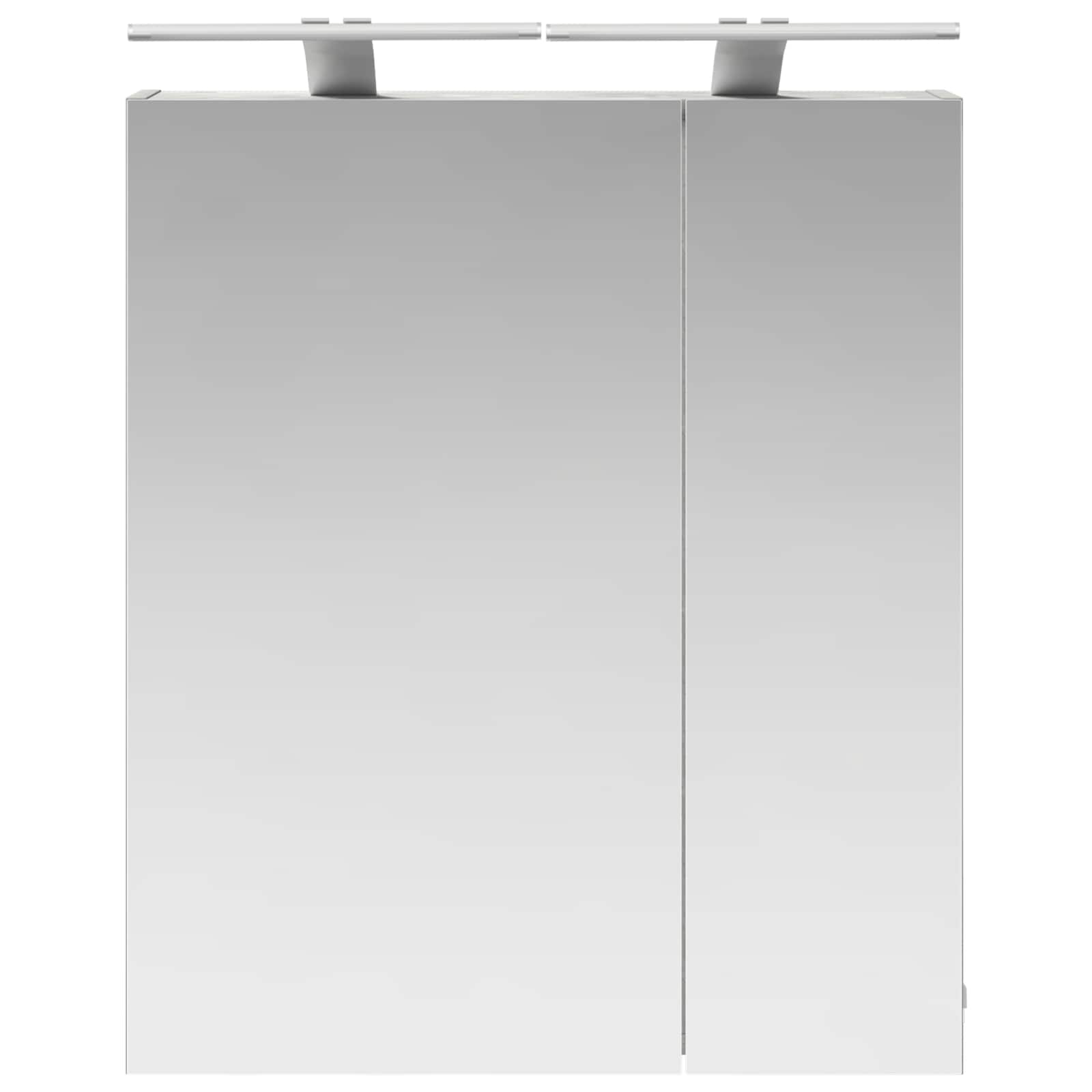 Badkamer spiegelkast Beton Grijs 60 x 14,5 x 70 cm Bewerkt hout is nu te koop bij PeponiXL, paradijselijk wonen!