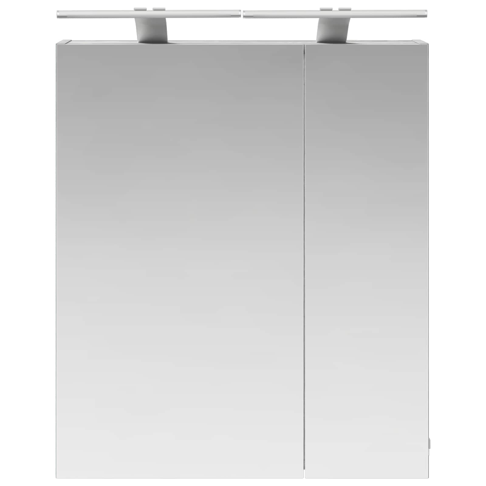 Badkamer spiegelkast met plank Grijs Sonoma 60 x 14,5 x 70 cm is nu te koop bij PeponiXL, paradijselijk wonen!