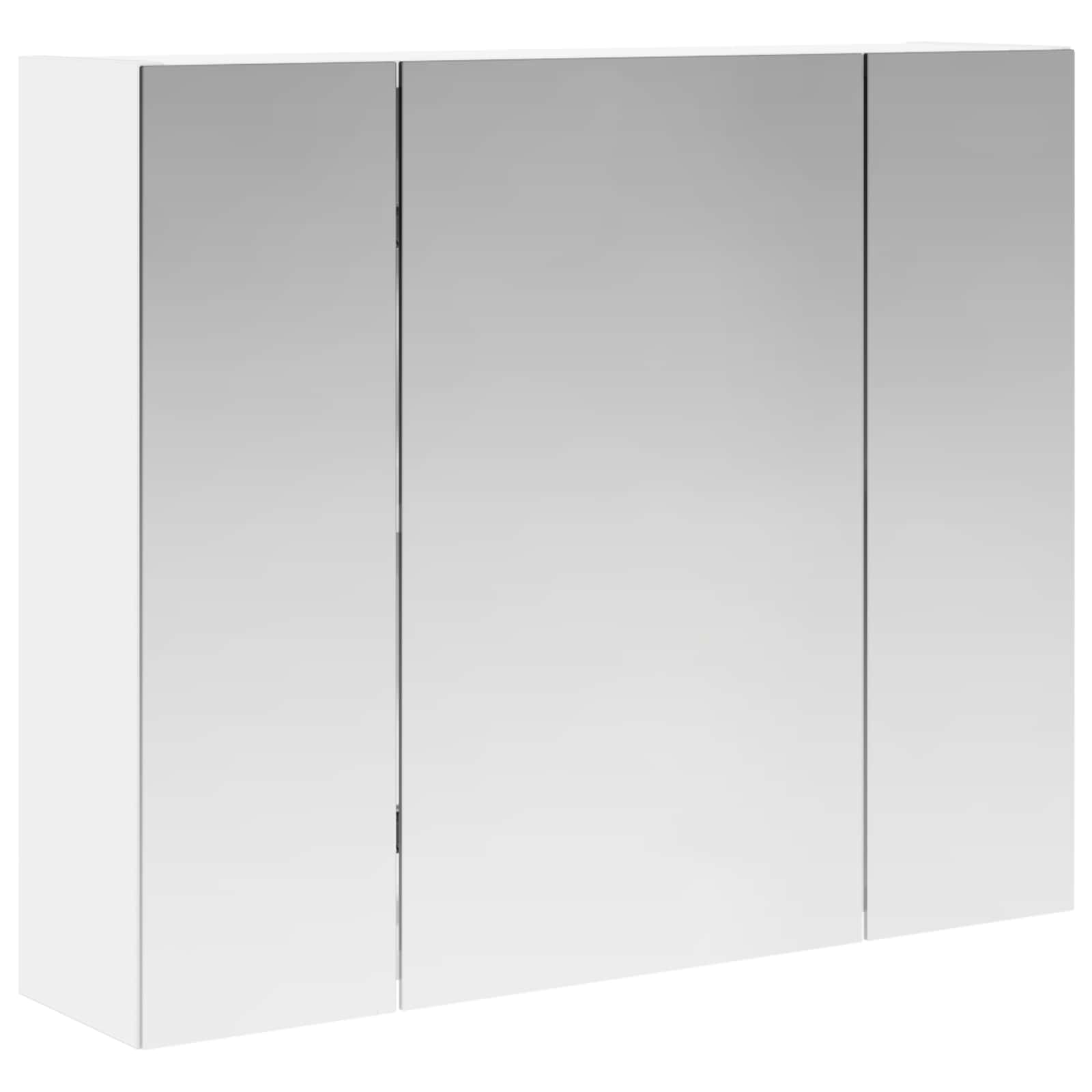 Badkamer spiegelkast voor Wit 60 x 14,5 x 50 cm Bewerkt hout is nu te koop bij PeponiXL, paradijselijk wonen!