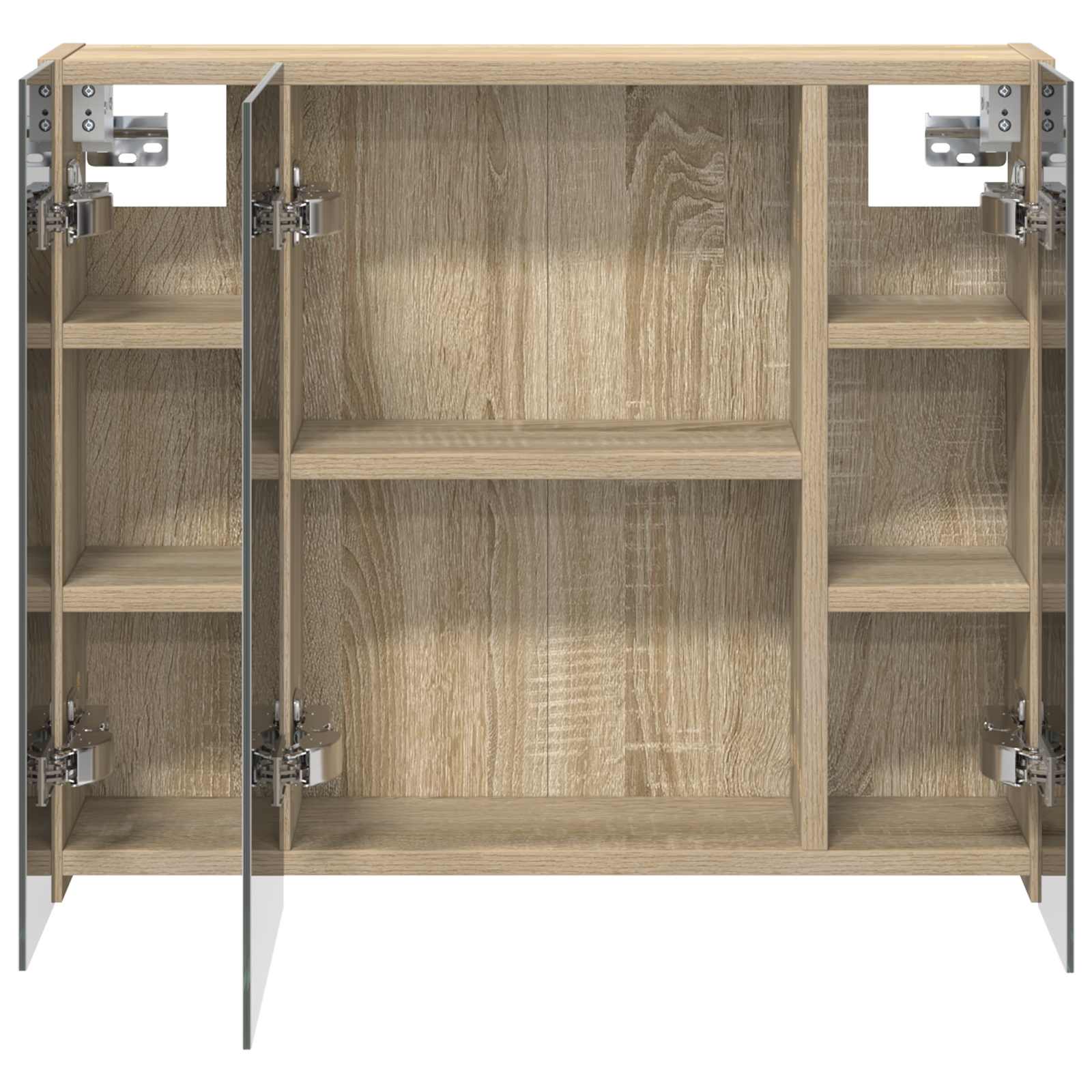 Badkamer spiegelkast Sonoma Eiken 60 x 14,5 x 50 cm is nu te koop bij PeponiXL, paradijselijk wonen!