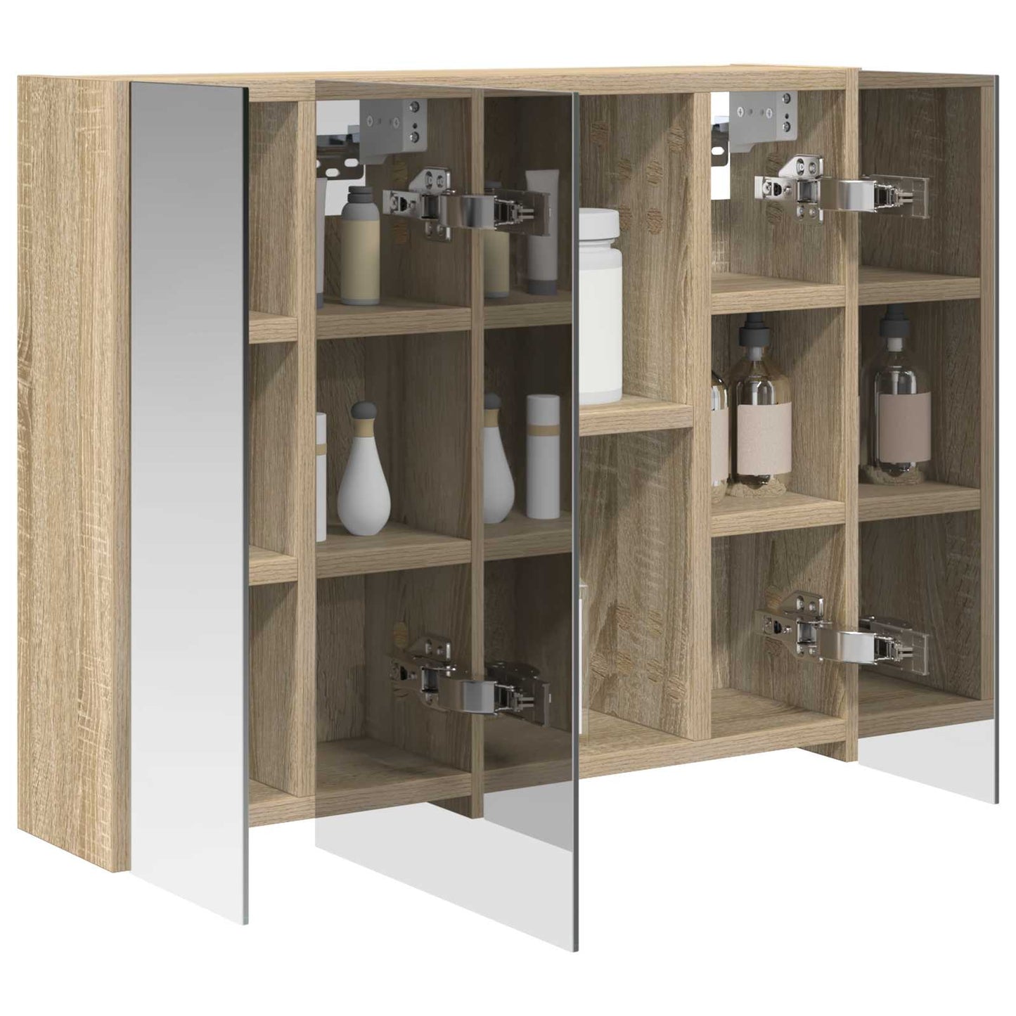 Badkamer spiegelkast Sonoma Eiken 60 x 14,5 x 50 cm is nu te koop bij PeponiXL, paradijselijk wonen!
