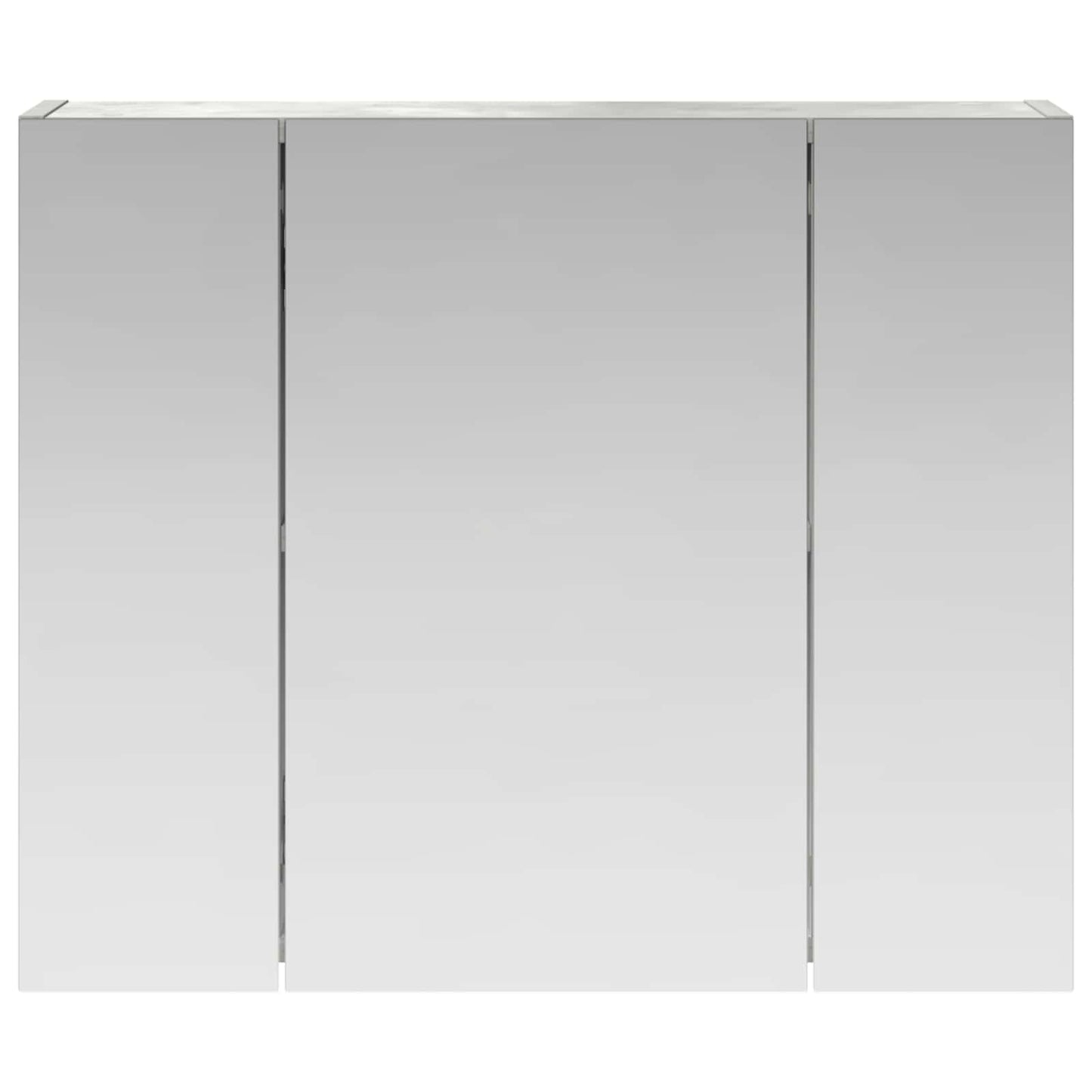 Badkamer spiegelkast Beton Grijs 60 x 14,5 x 50 cm Bewerkt hout is nu te koop bij PeponiXL, paradijselijk wonen!