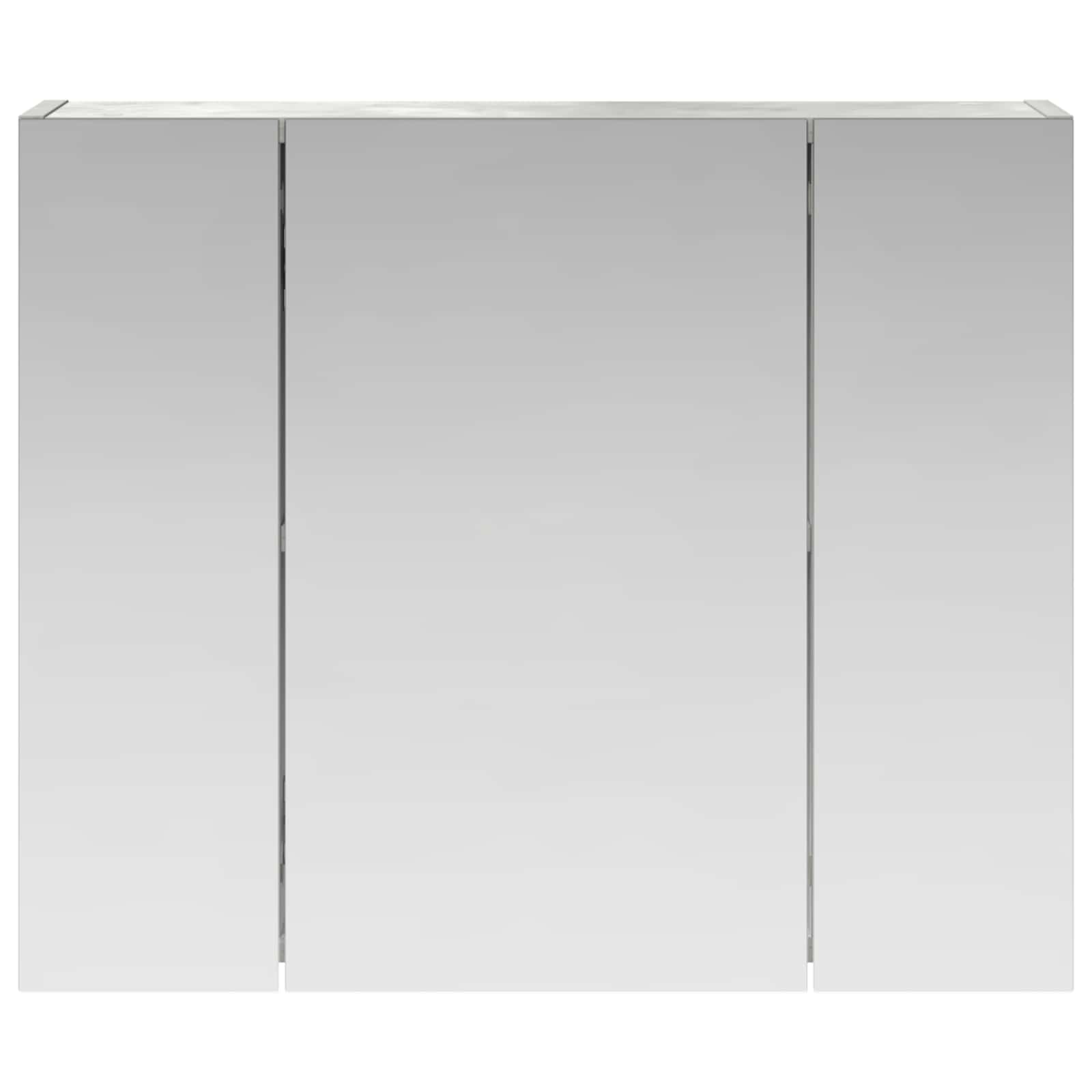 Badkamer spiegelkast Beton Grijs 60 x 14,5 x 50 cm Bewerkt hout is nu te koop bij PeponiXL, paradijselijk wonen!