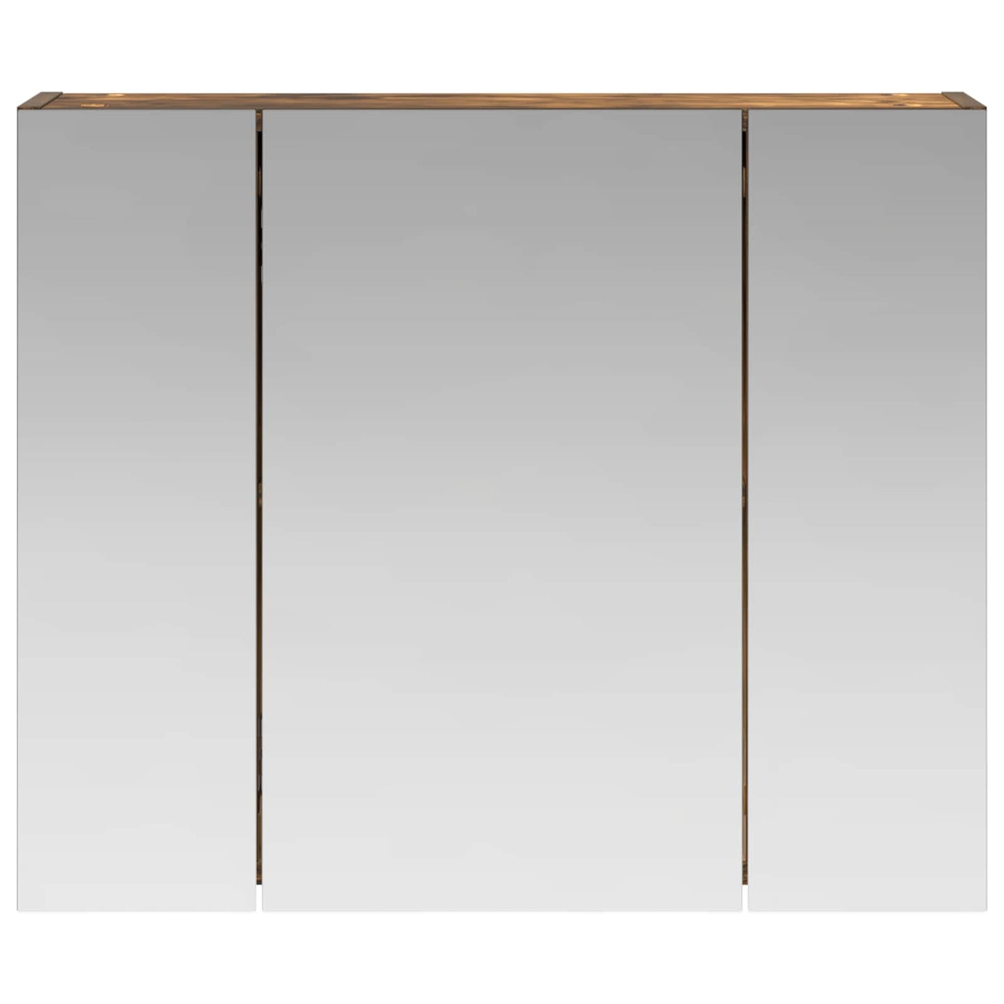 Badkamer spiegelkast Gerookt eiken 60 x 14,5 x 50 cm is nu te koop bij PeponiXL, paradijselijk wonen!