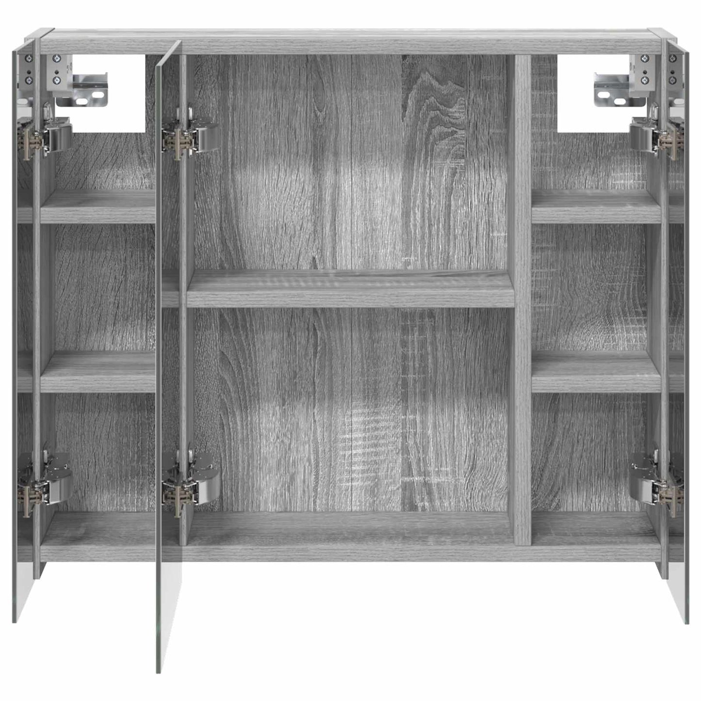 Badkamer spiegelkast Grijs Sonoma 60 x 14,5 x 50 cm is nu te koop bij PeponiXL, paradijselijk wonen!