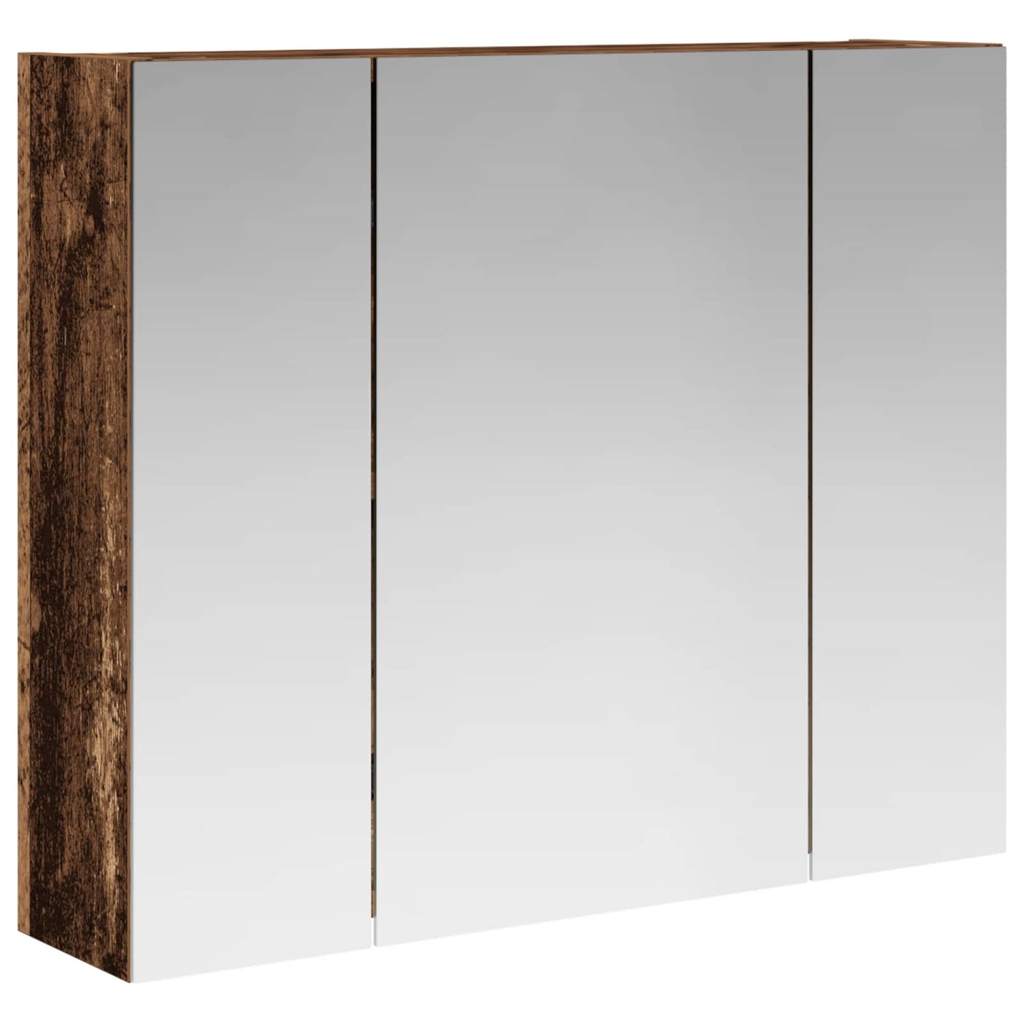 Badkamer spiegelkast Oudhout 60 x 14,5 x 50 cm Bewerkt hout is nu te koop bij PeponiXL, paradijselijk wonen!