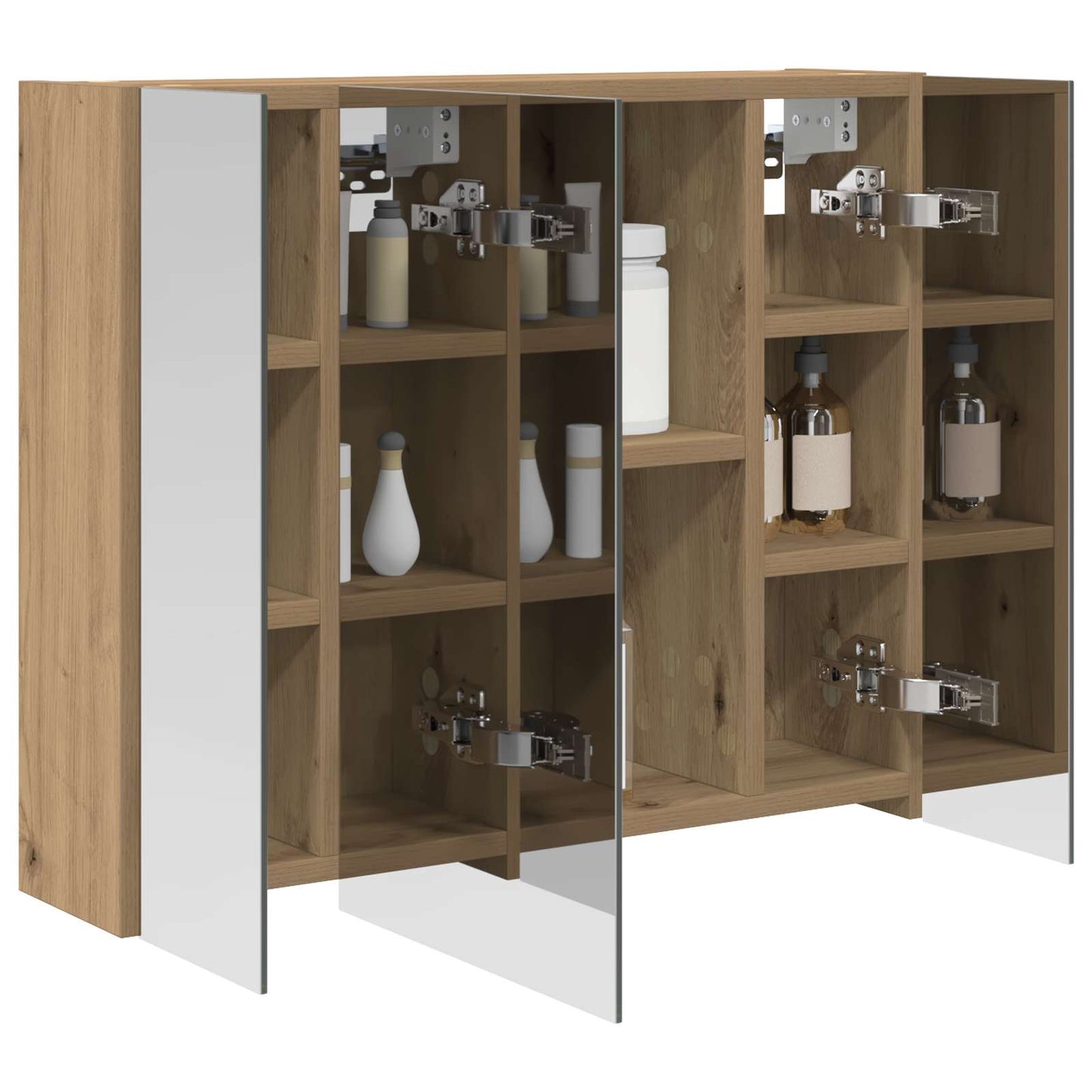 Badkamer spiegelkast Ambachtelijk eiken 60 x 14,5 x 50 cm is nu te koop bij PeponiXL, paradijselijk wonen!