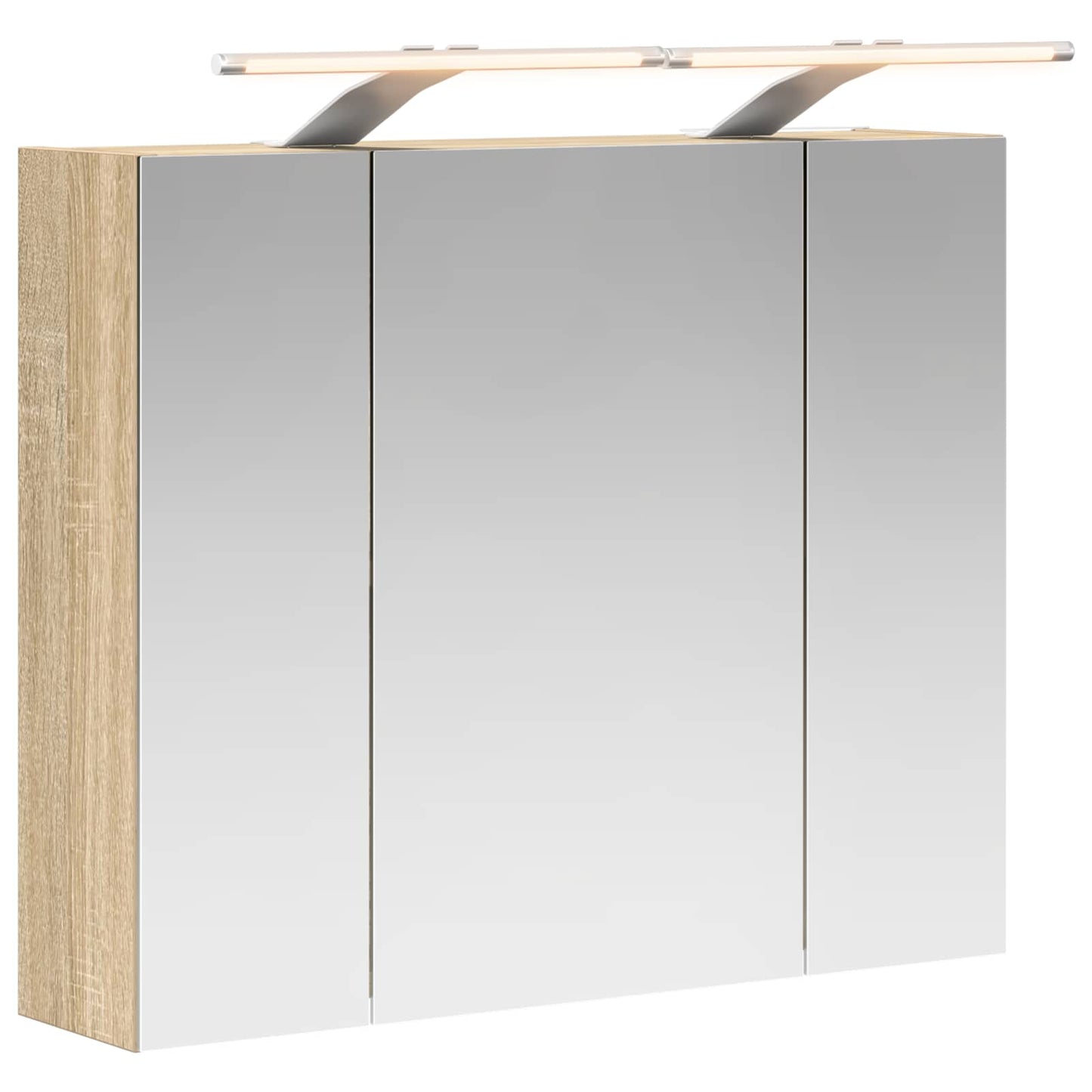 Badkamer spiegelkast Sonoma Eiken 60 x 14,5 x 50 cm is nu te koop bij PeponiXL, paradijselijk wonen!