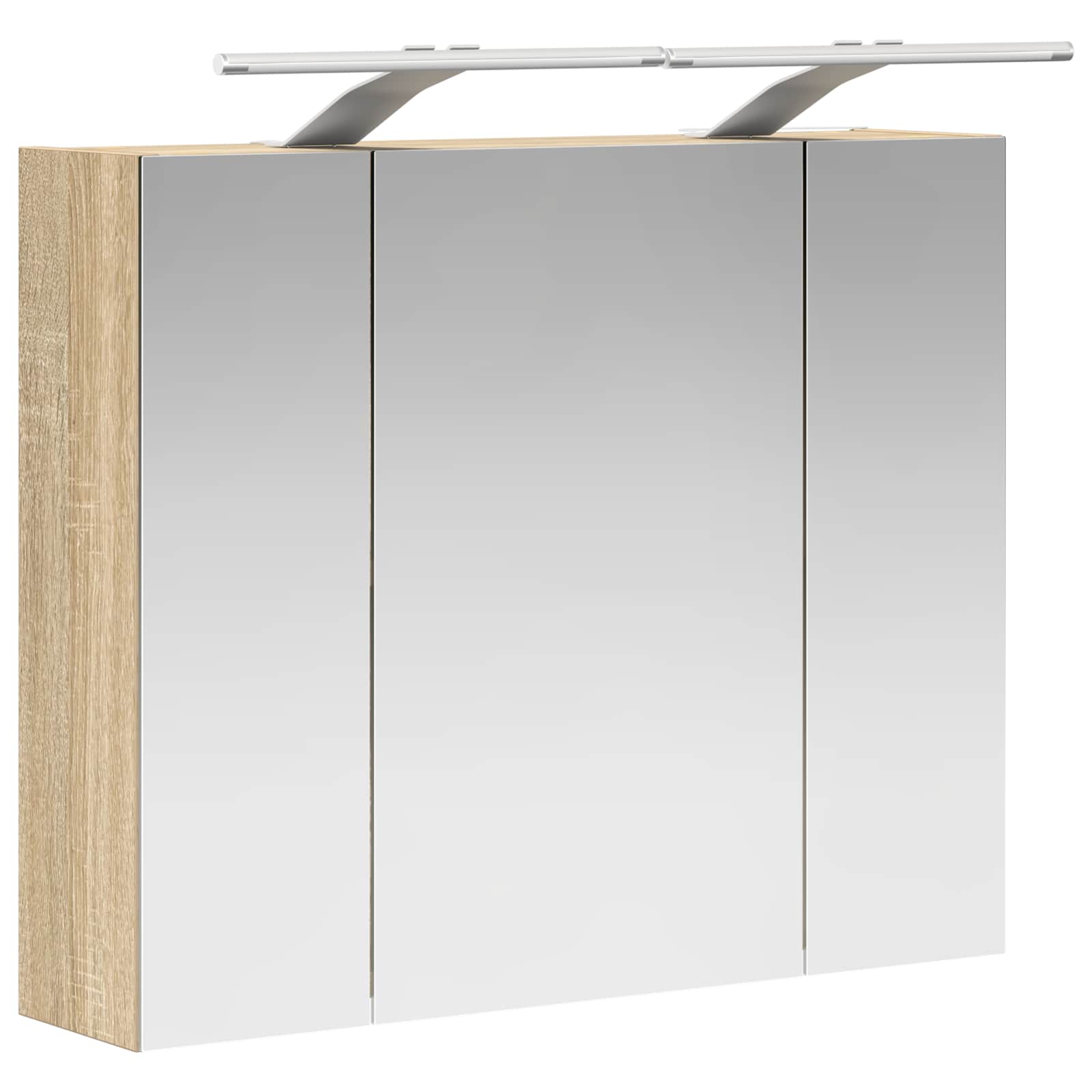 Badkamer spiegelkast Sonoma Eiken 60 x 14,5 x 50 cm is nu te koop bij PeponiXL, paradijselijk wonen!