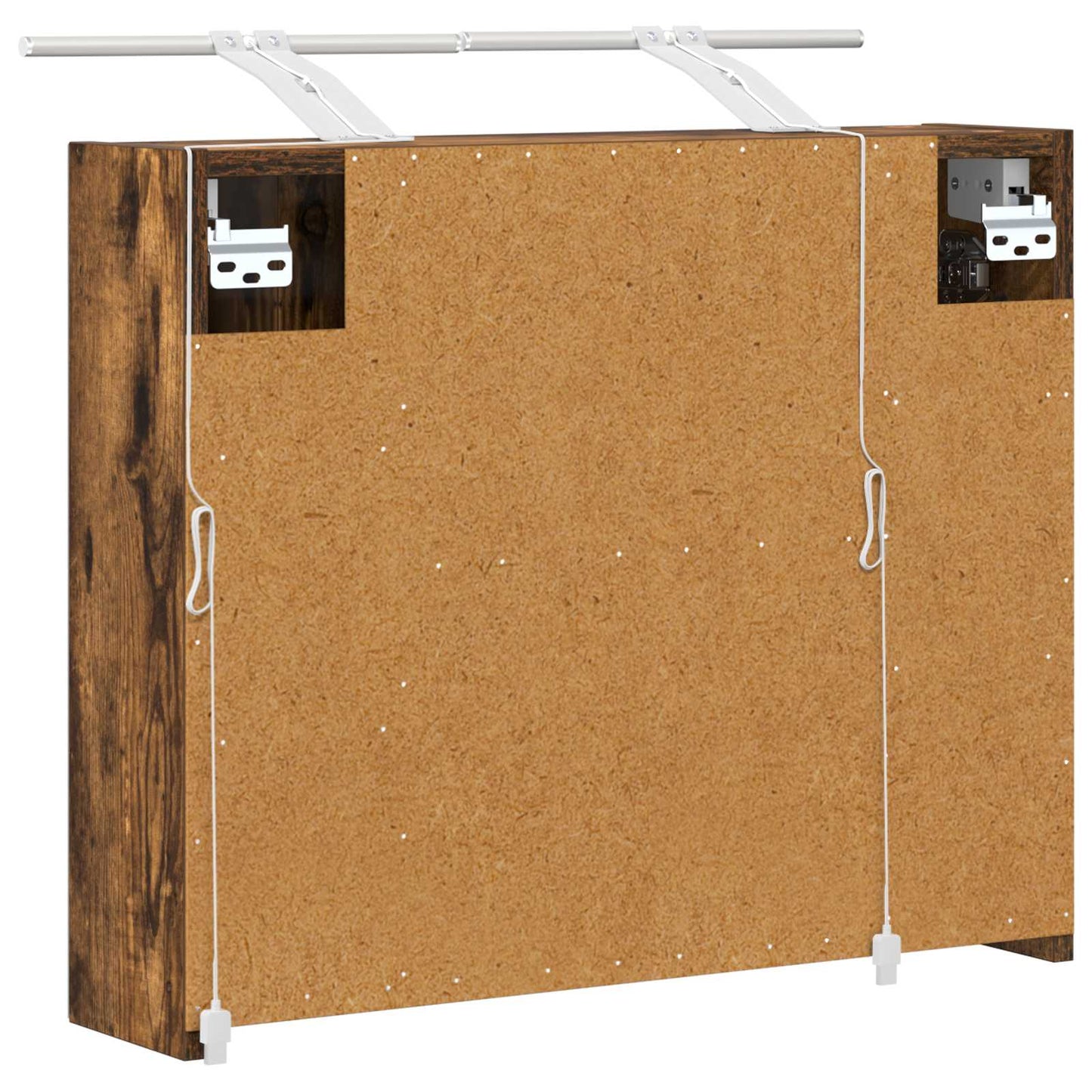 Badkamer spiegelkast Gerookt eiken 60 x 14,5 x 50 cm is nu te koop bij PeponiXL, paradijselijk wonen!