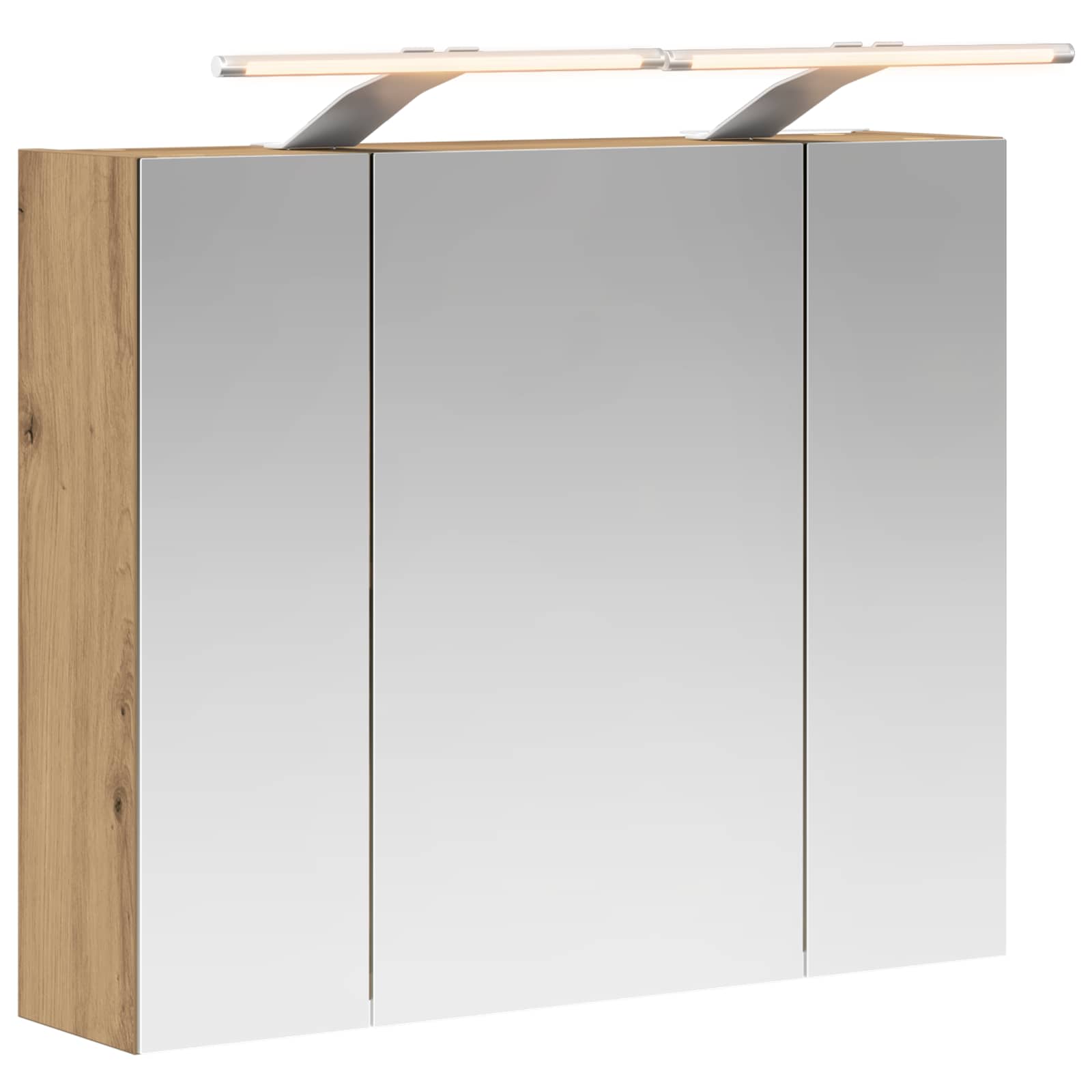 Badkamer spiegelkast Ambachtelijk eiken 60 x 14,5 x 50 cm is nu te koop bij PeponiXL, paradijselijk wonen!