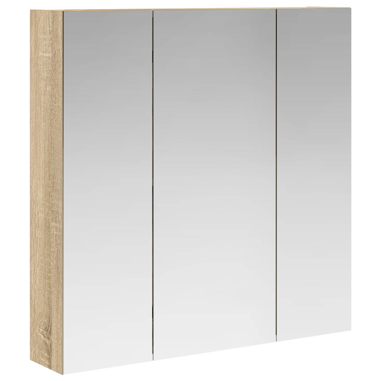Badkamer spiegelkast Sonoma Eiken 70 x 14,5 x 70 cm is nu te koop bij PeponiXL, paradijselijk wonen!