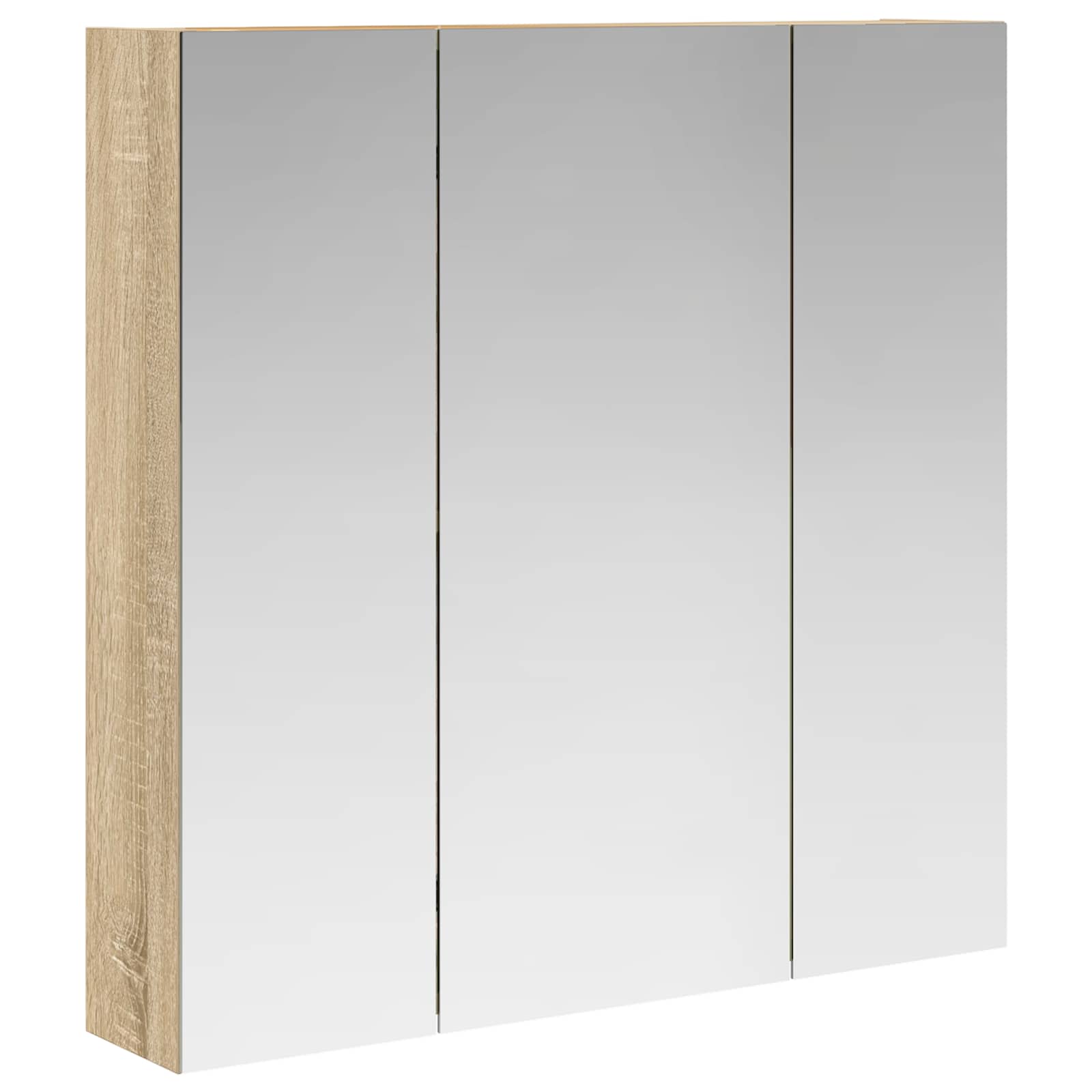 Badkamer spiegelkast Sonoma Eiken 70 x 14,5 x 70 cm is nu te koop bij PeponiXL, paradijselijk wonen!