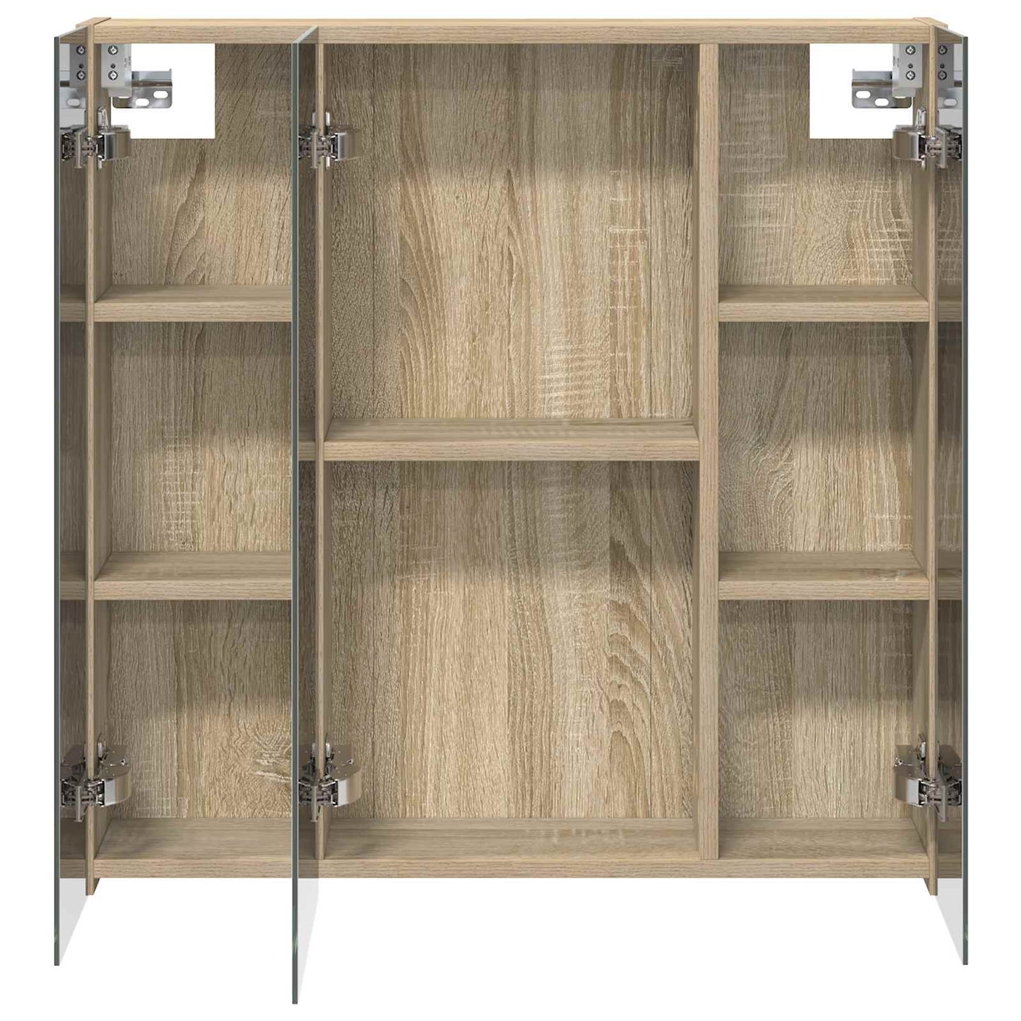 Badkamer spiegelkast Sonoma Eiken 70 x 14,5 x 70 cm is nu te koop bij PeponiXL, paradijselijk wonen!