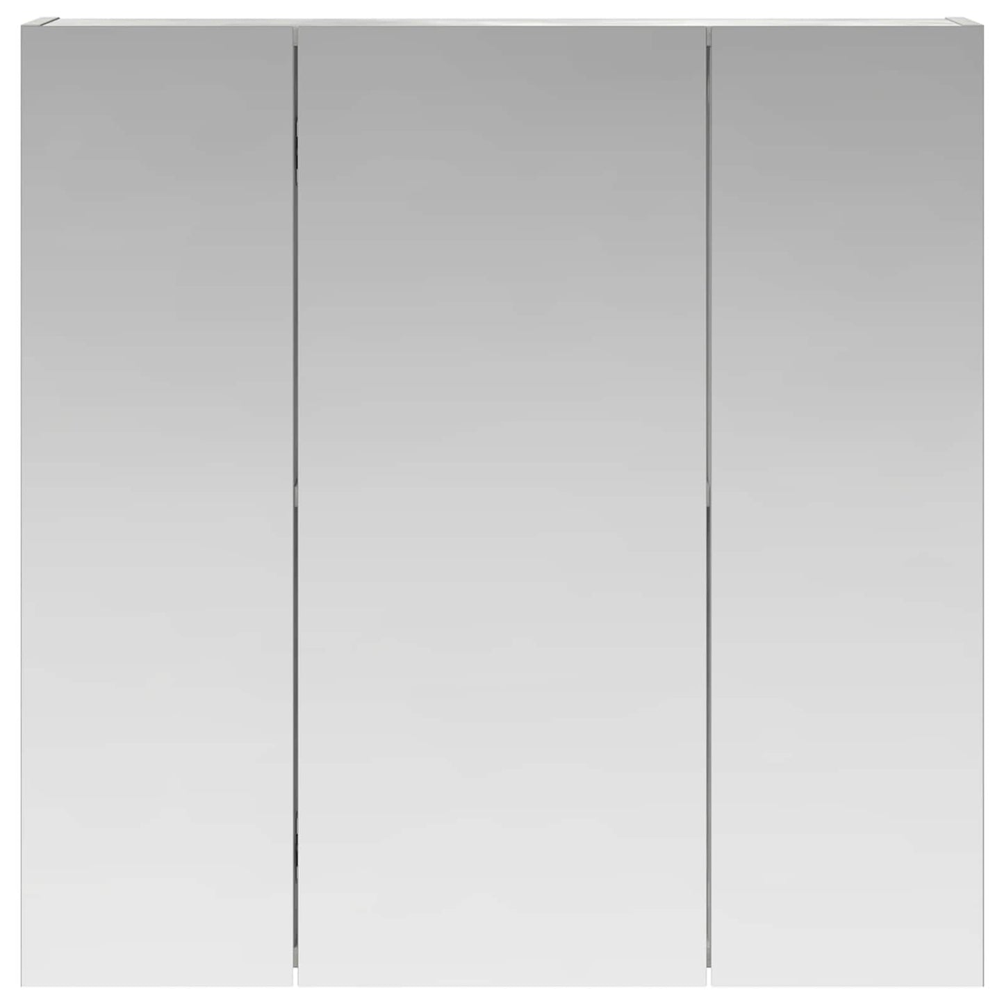 Badkamer spiegelkast Beton Grijs 70 x 14,5 x 70 cm Bewerkt hout is nu te koop bij PeponiXL, paradijselijk wonen!