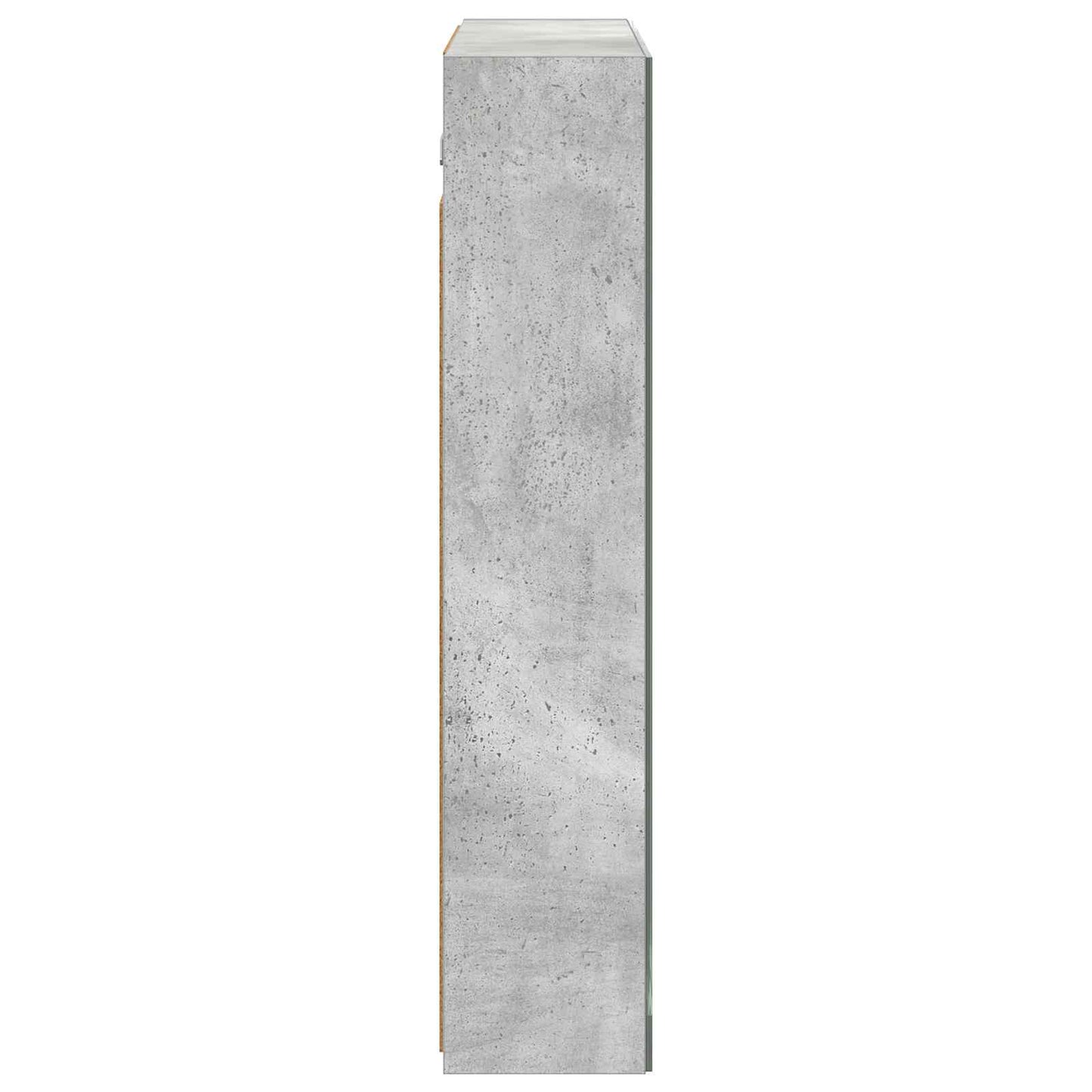 Badkamer spiegelkast Beton Grijs 70 x 14,5 x 70 cm Bewerkt hout is nu te koop bij PeponiXL, paradijselijk wonen!