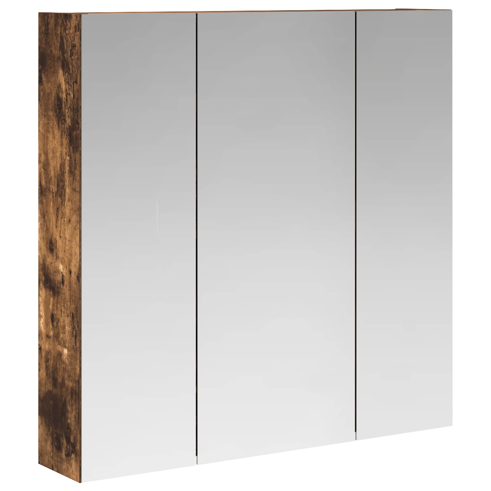 Badkamer spiegelkast Gerookt eiken 70 x 14,5 x 70 cm is nu te koop bij PeponiXL, paradijselijk wonen!