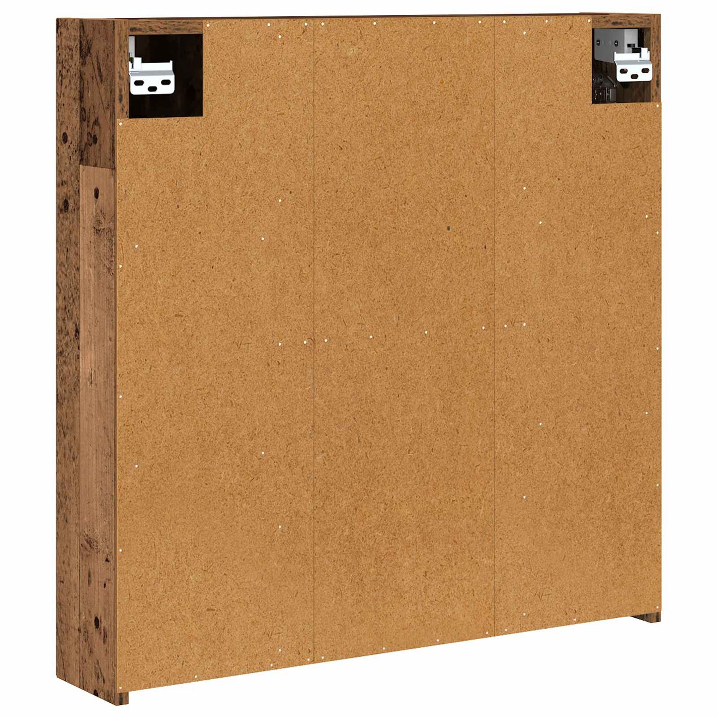 Badkamer spiegelkast Oudhout 70 x 14,5 x 70 cm Bewerkt hout is nu te koop bij PeponiXL, paradijselijk wonen!