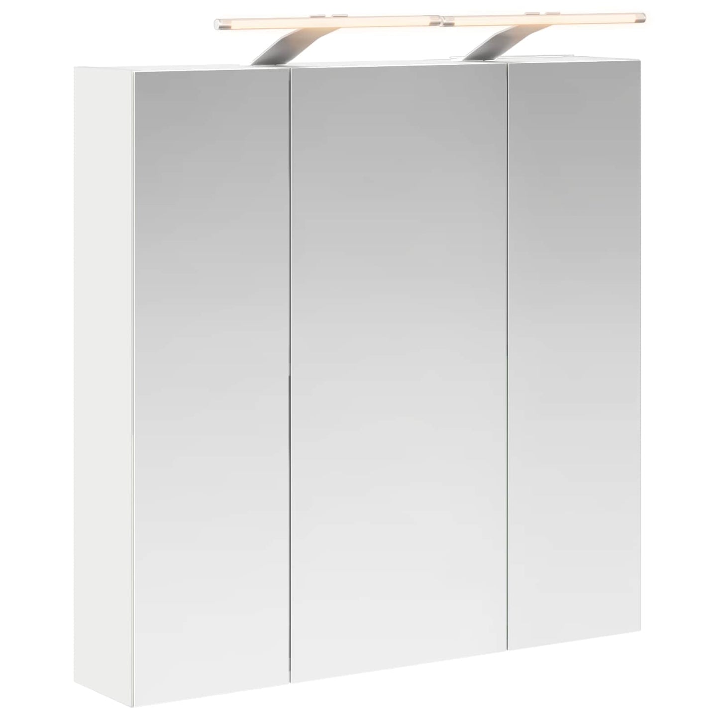 Badkamer spiegelkast voor Wit 70 x 14,5 x 70 cm Bewerkt hout is nu te koop bij PeponiXL, paradijselijk wonen!