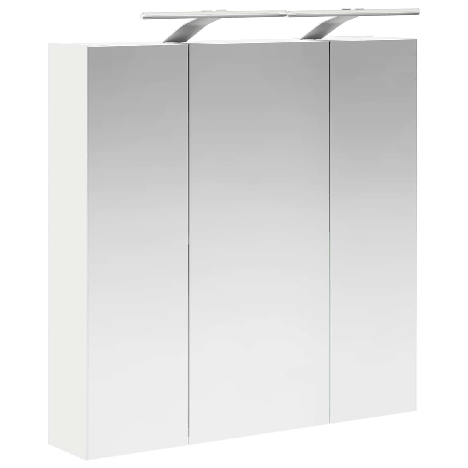 Badkamer spiegelkast voor Wit 70 x 14,5 x 70 cm Bewerkt hout is nu te koop bij PeponiXL, paradijselijk wonen!