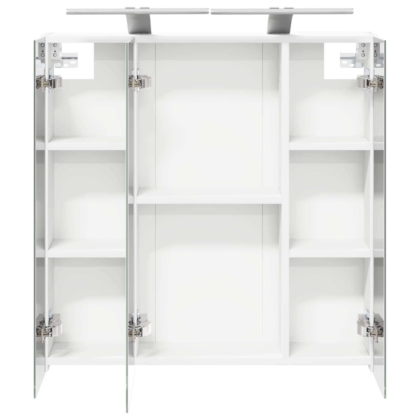 Badkamer spiegelkast voor Wit 70 x 14,5 x 70 cm Bewerkt hout is nu te koop bij PeponiXL, paradijselijk wonen!