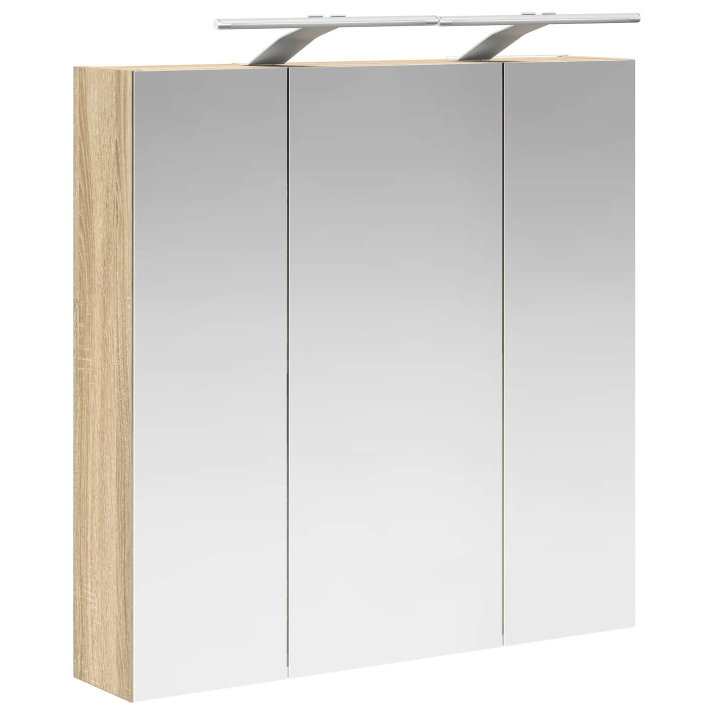 Badkamer spiegelkast Sonoma Eiken 70 x 14,5 x 70 cm is nu te koop bij PeponiXL, paradijselijk wonen!