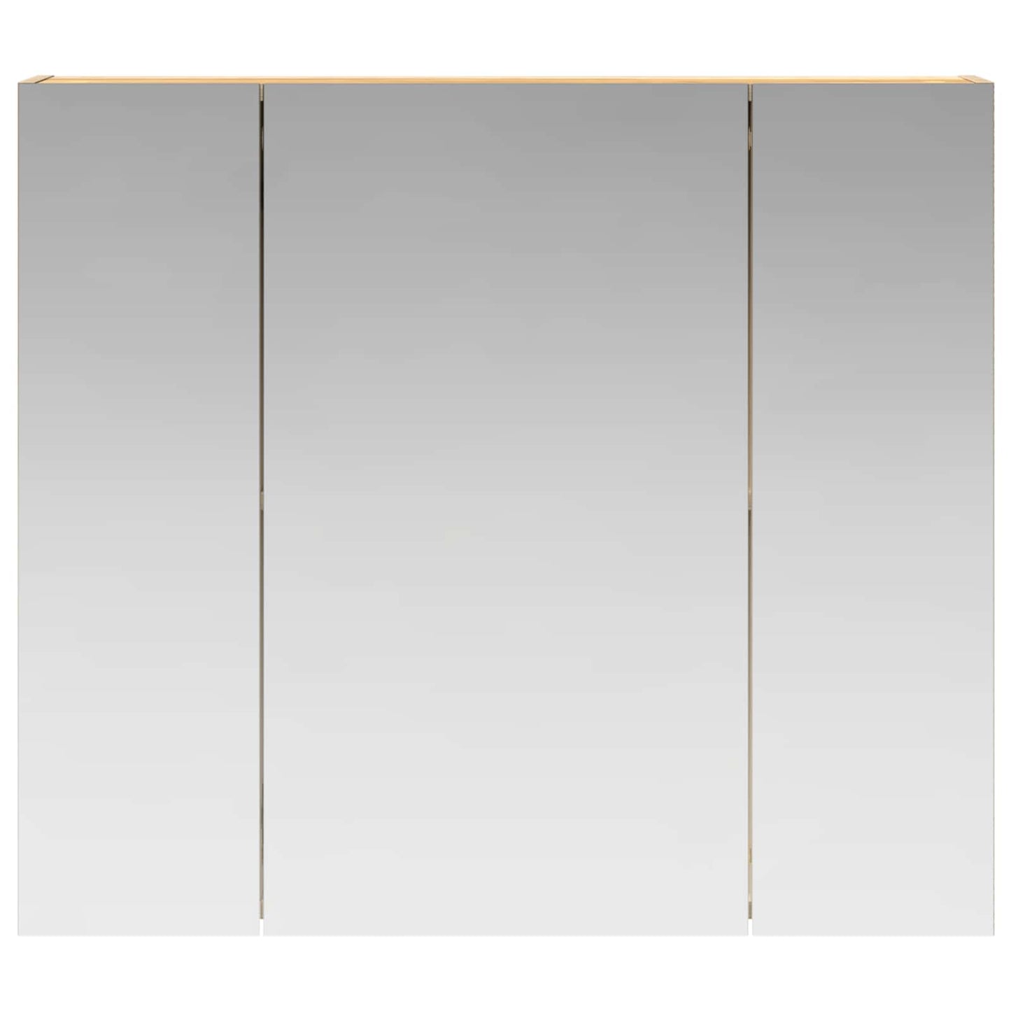 Badkamer spiegelkast met plank Sonoma Eiken 80 x 14.5 x 70 cm is nu te koop bij PeponiXL, paradijselijk wonen!