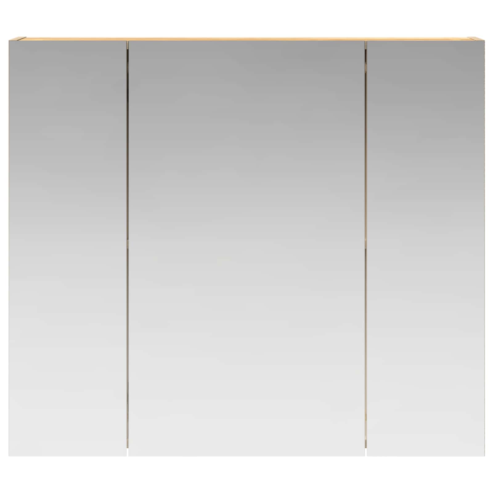 Badkamer spiegelkast met plank Sonoma Eiken 80 x 14.5 x 70 cm is nu te koop bij PeponiXL, paradijselijk wonen!