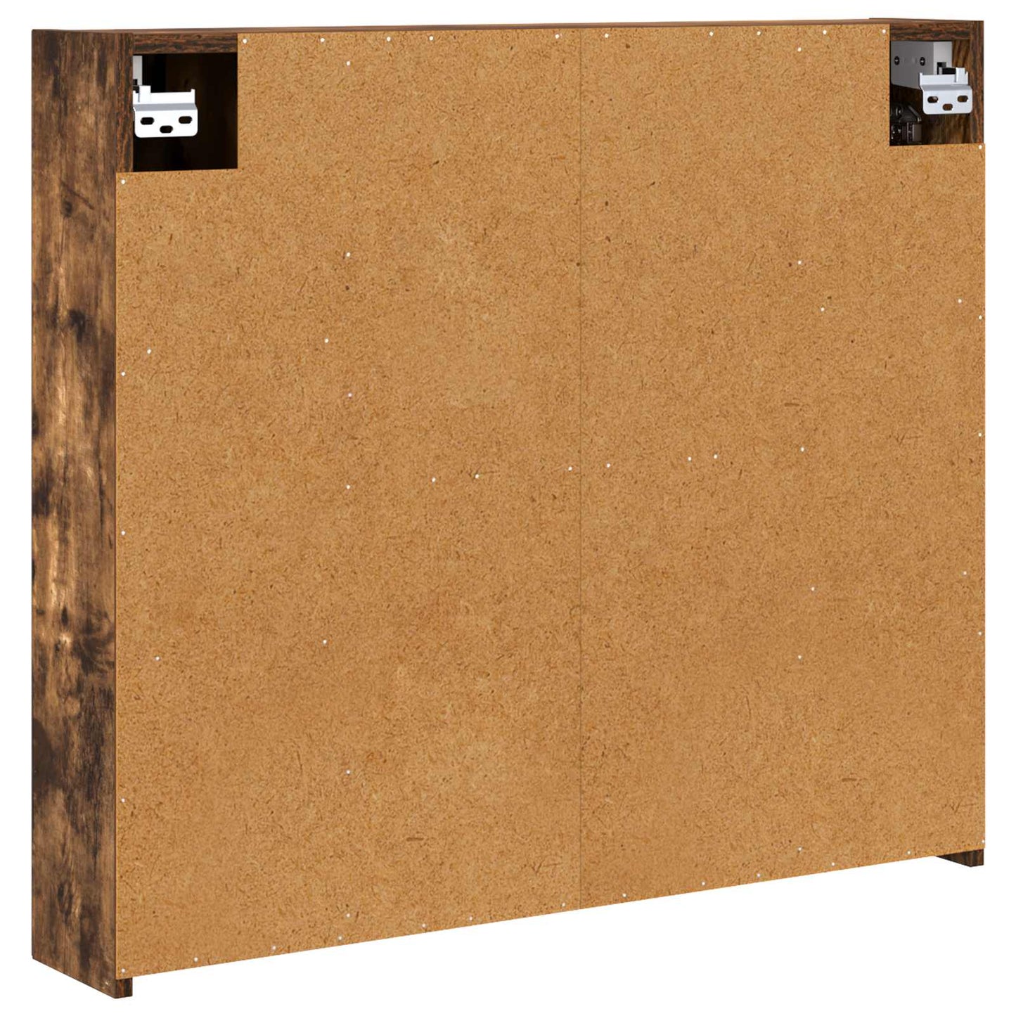 Badkamer spiegelkast met plank Gerookt eiken 80 x 14.5 x 70 cm is nu te koop bij PeponiXL, paradijselijk wonen!