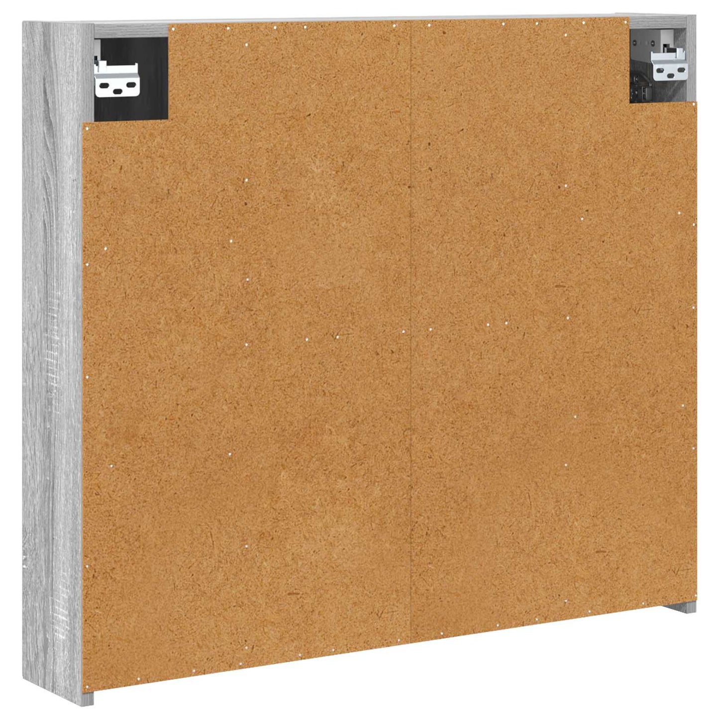 Badkamer spiegelkast met plank Grijs Sonoma 80 x 14.5 x 70 cm is nu te koop bij PeponiXL, paradijselijk wonen!