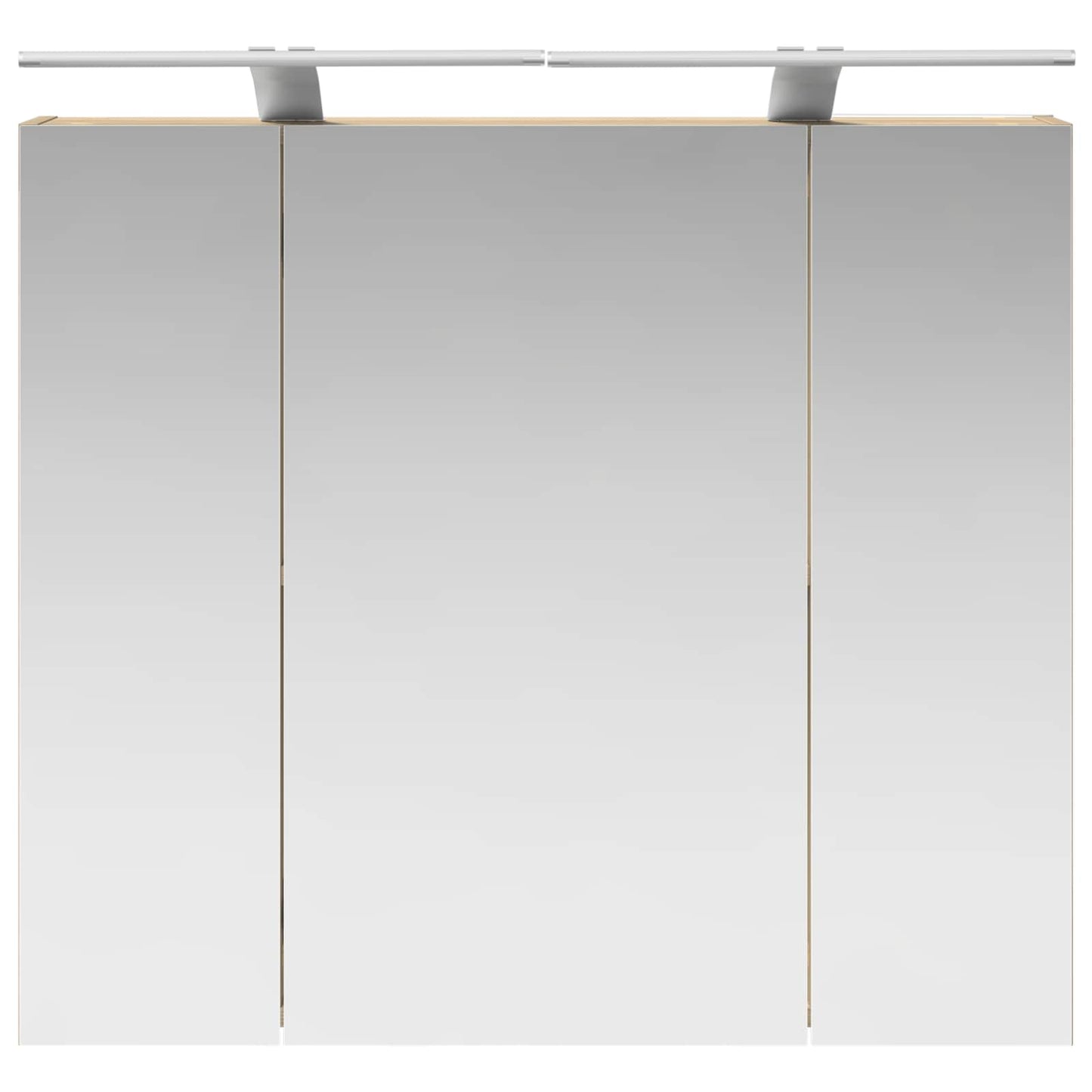 Badkamer spiegelkast met plank Sonoma Eiken 80 x 14.5 x 70 cm is nu te koop bij PeponiXL, paradijselijk wonen!