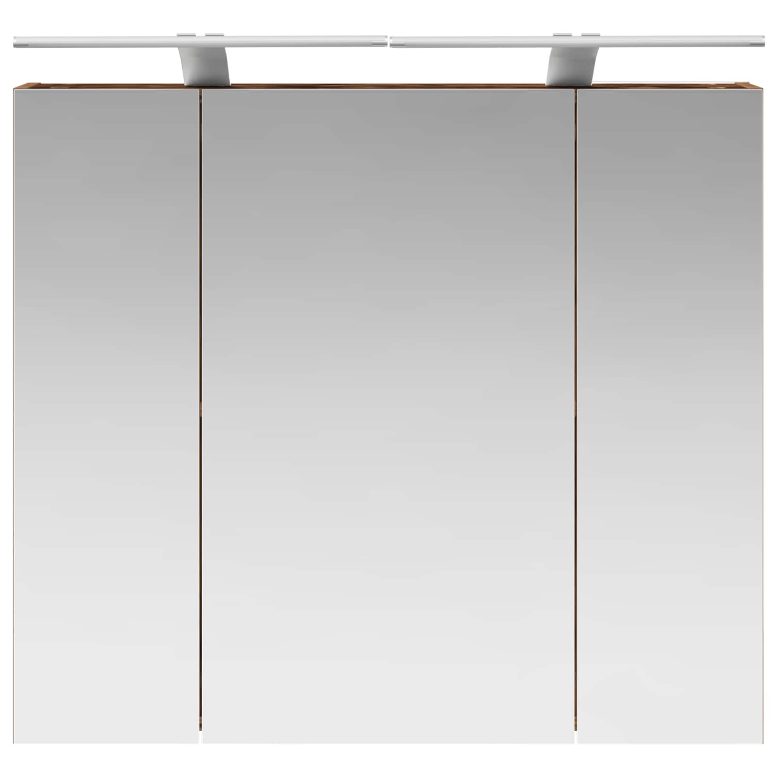 Badkamer spiegelkast Oudhout 80 x 14.5 x 70 cm Bewerkt hout is nu te koop bij PeponiXL, paradijselijk wonen!