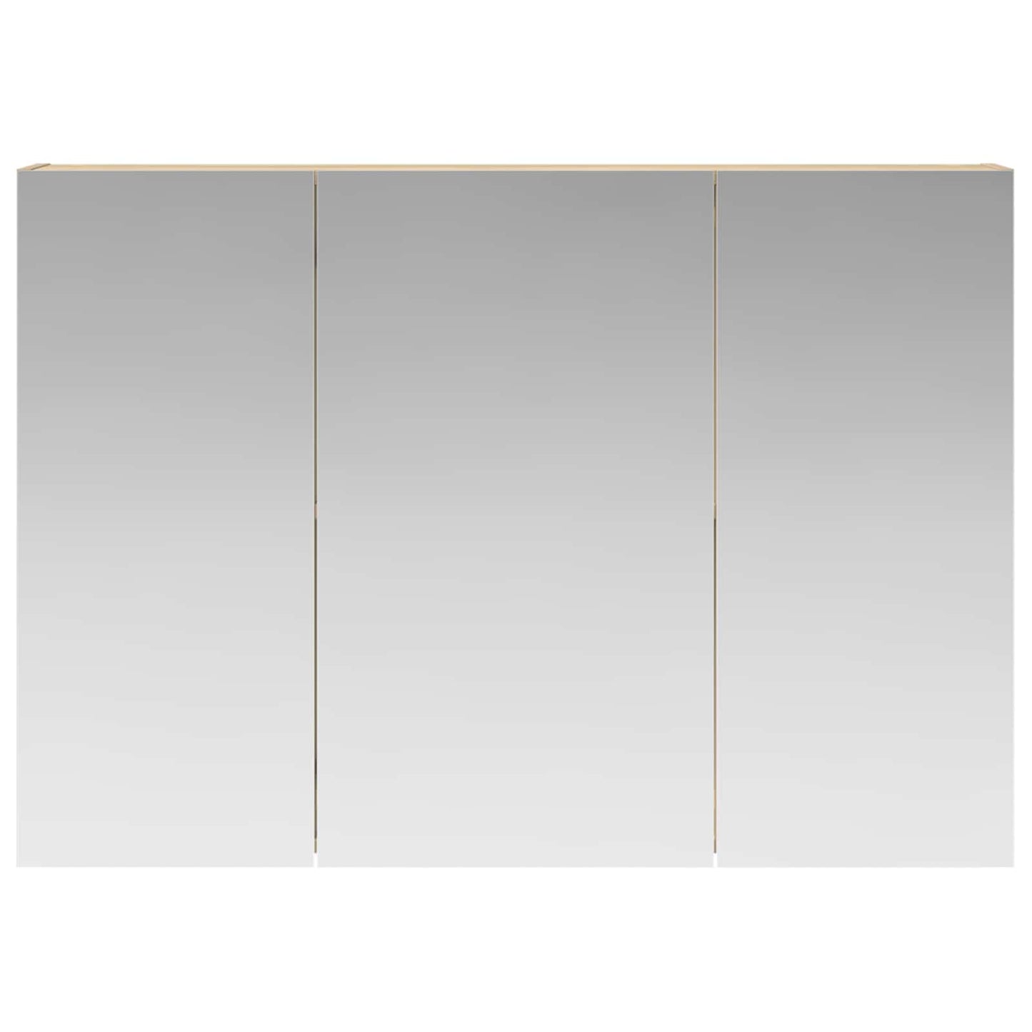 Badkamer spiegelkast met plank Sonoma Eiken 100 x 14,5 x 70 cm is nu te koop bij PeponiXL, paradijselijk wonen!