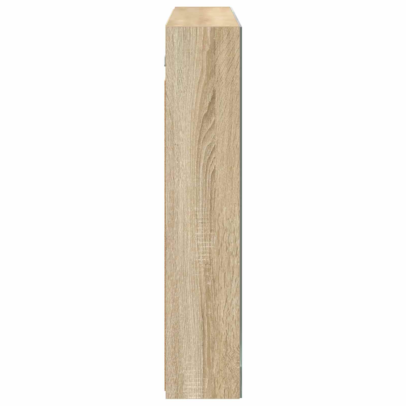 Badkamer spiegelkast met plank Sonoma Eiken 100 x 14,5 x 70 cm is nu te koop bij PeponiXL, paradijselijk wonen!