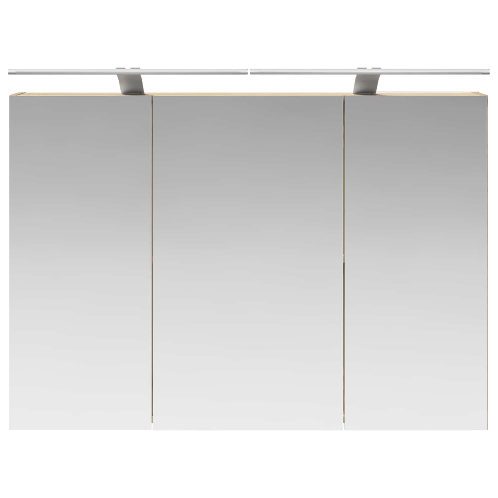 Badkamer spiegelkast met plank Sonoma Eiken 100 x 14,5 x 70 cm is nu te koop bij PeponiXL, paradijselijk wonen!