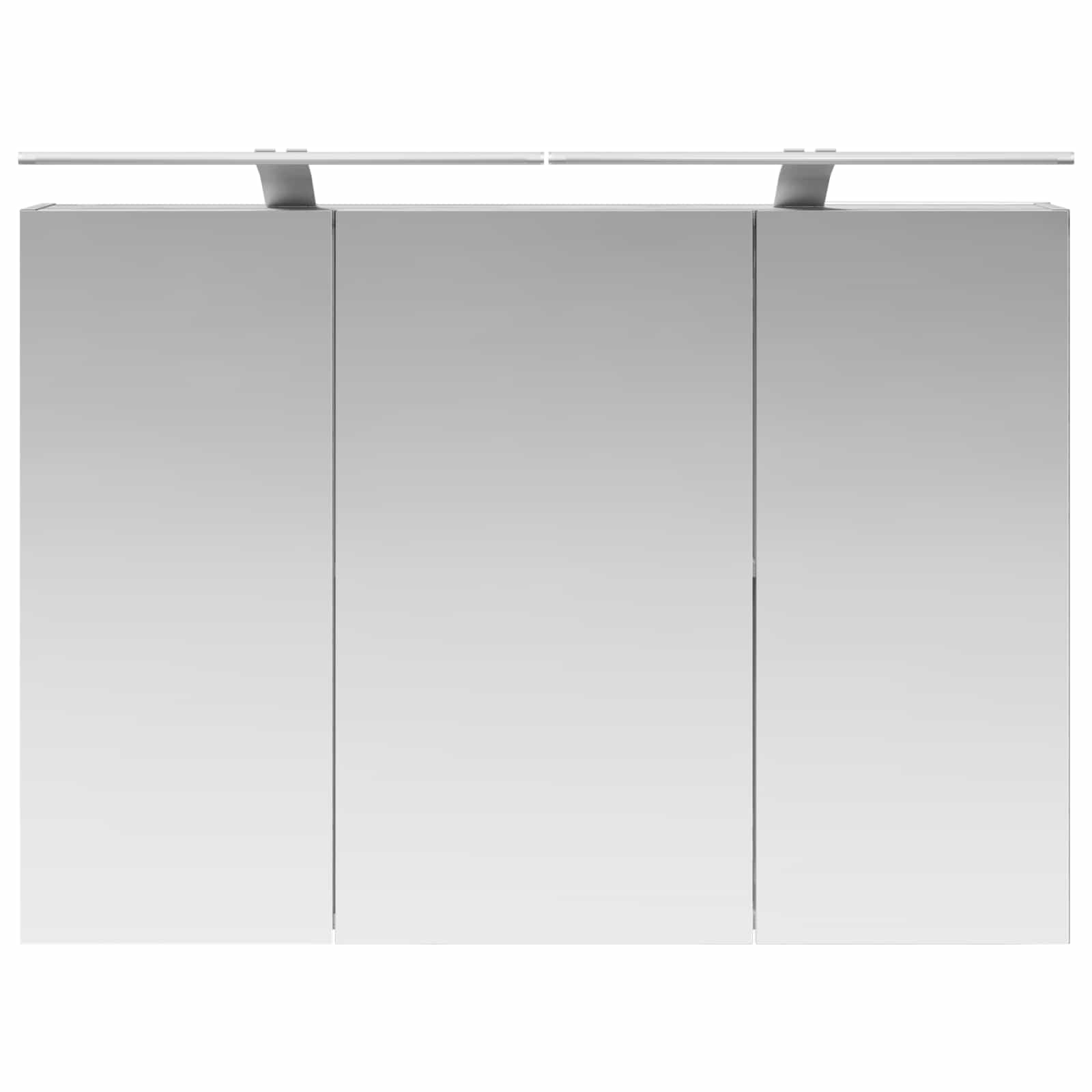 Badkamer spiegelkast met plank Grijs Sonoma 100 x 14,5 x 70 cm is nu te koop bij PeponiXL, paradijselijk wonen!