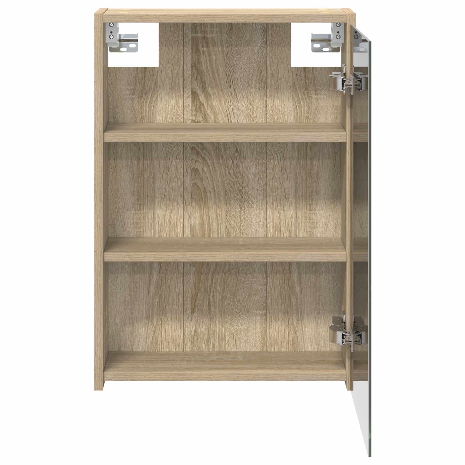 Badkamer spiegelkast met plank Sonoma Eiken 43 x 16 x 62.5 cm is nu te koop bij PeponiXL, paradijselijk wonen!