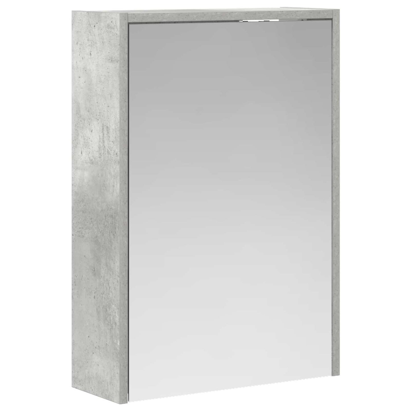 Badkamer spiegelkast Beton Grijs 43 x 16 x 62.5 cm Bewerkt hout is nu te koop bij PeponiXL, paradijselijk wonen!