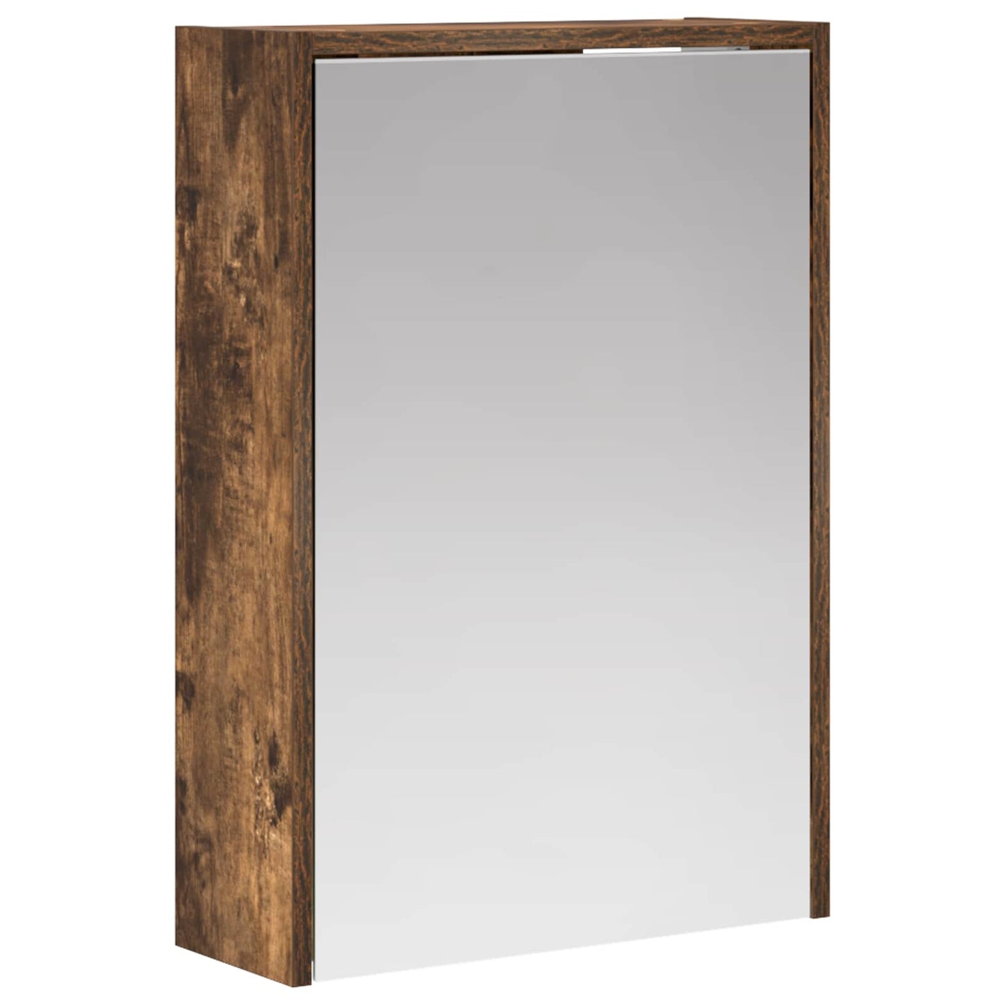 Badkamer spiegelkast met plank Gerookt eiken 43 x 16 x 62.5 cm is nu te koop bij PeponiXL, paradijselijk wonen!