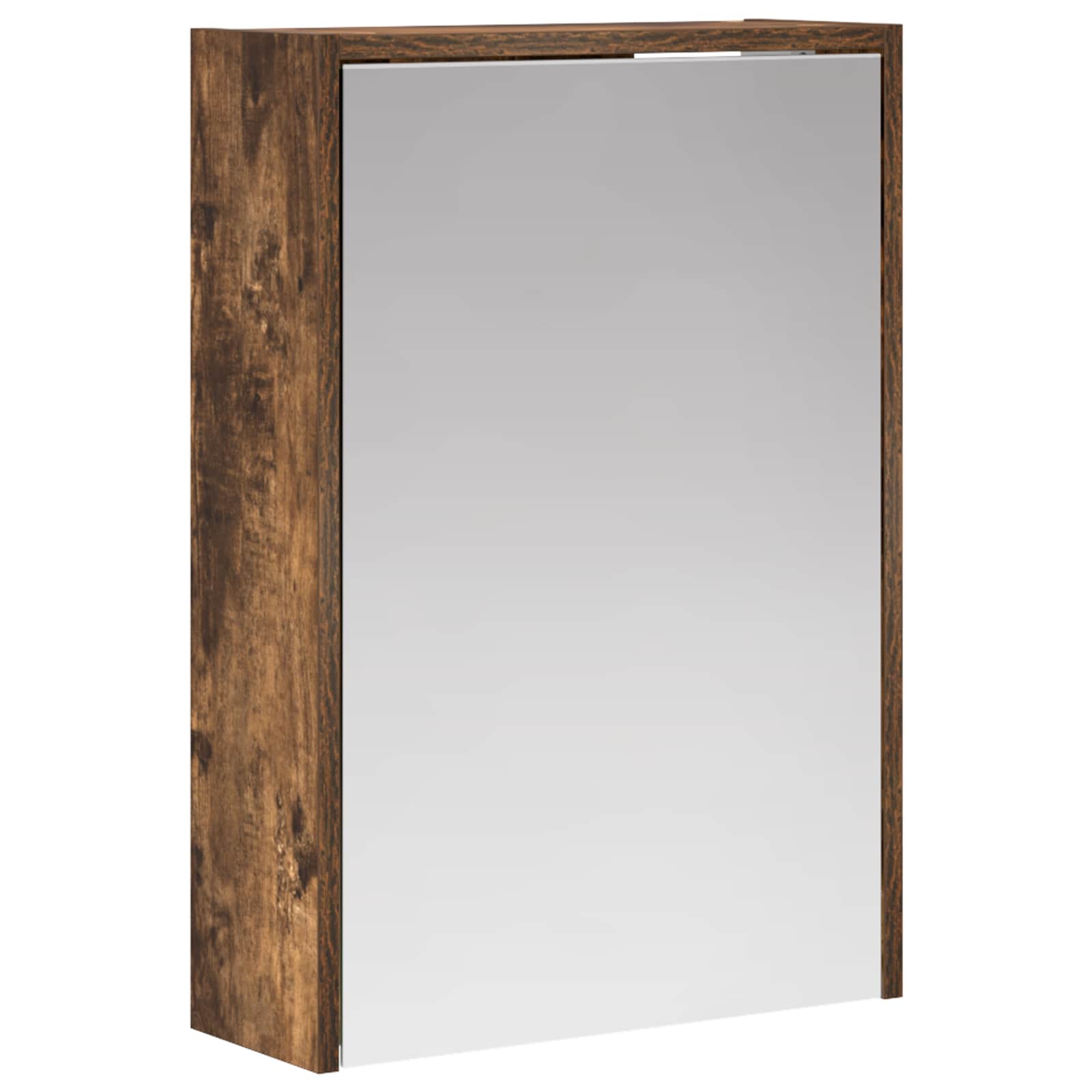 Badkamer spiegelkast met plank Gerookt eiken 43 x 16 x 62.5 cm is nu te koop bij PeponiXL, paradijselijk wonen!