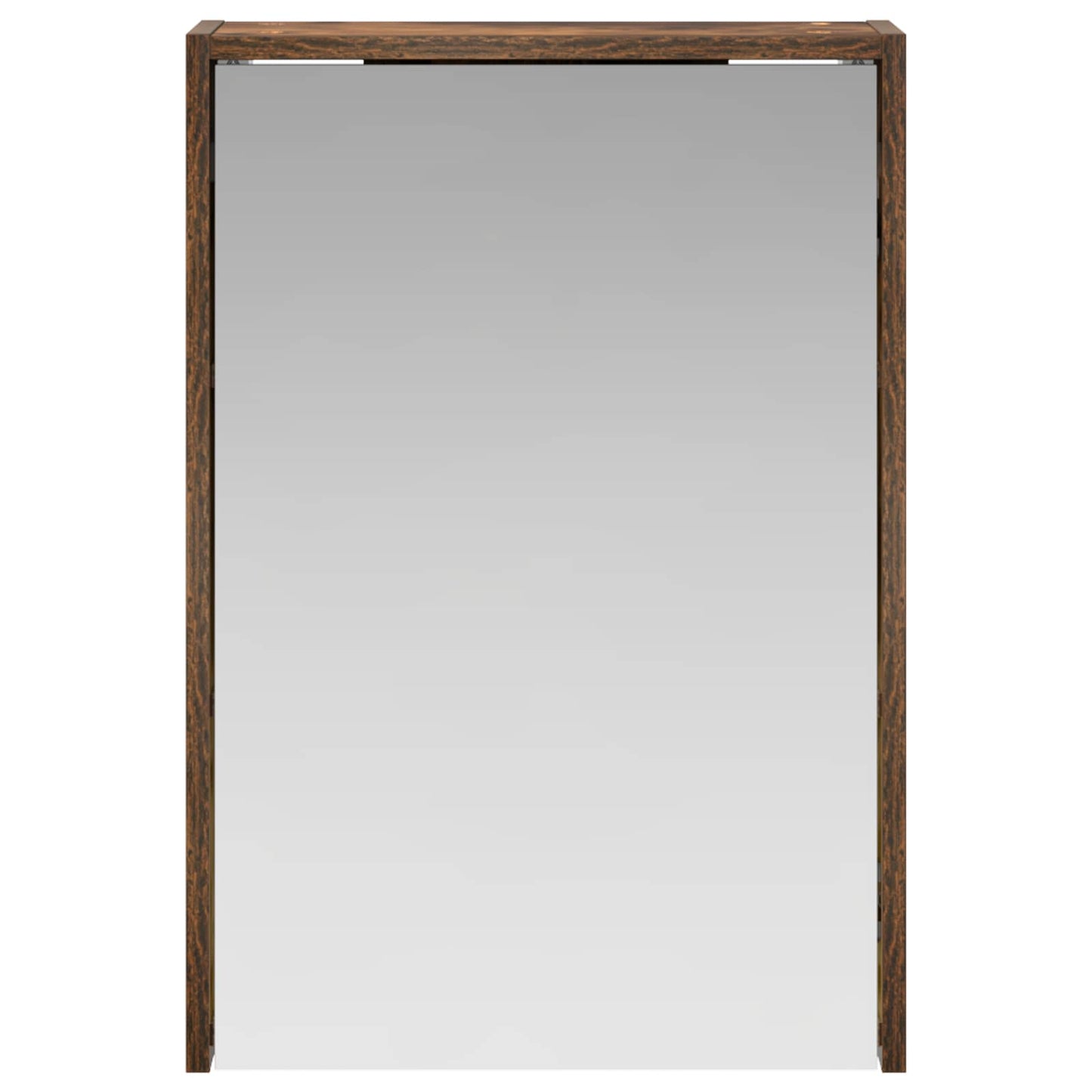 Badkamer spiegelkast met plank Gerookt eiken 43 x 16 x 62.5 cm is nu te koop bij PeponiXL, paradijselijk wonen!