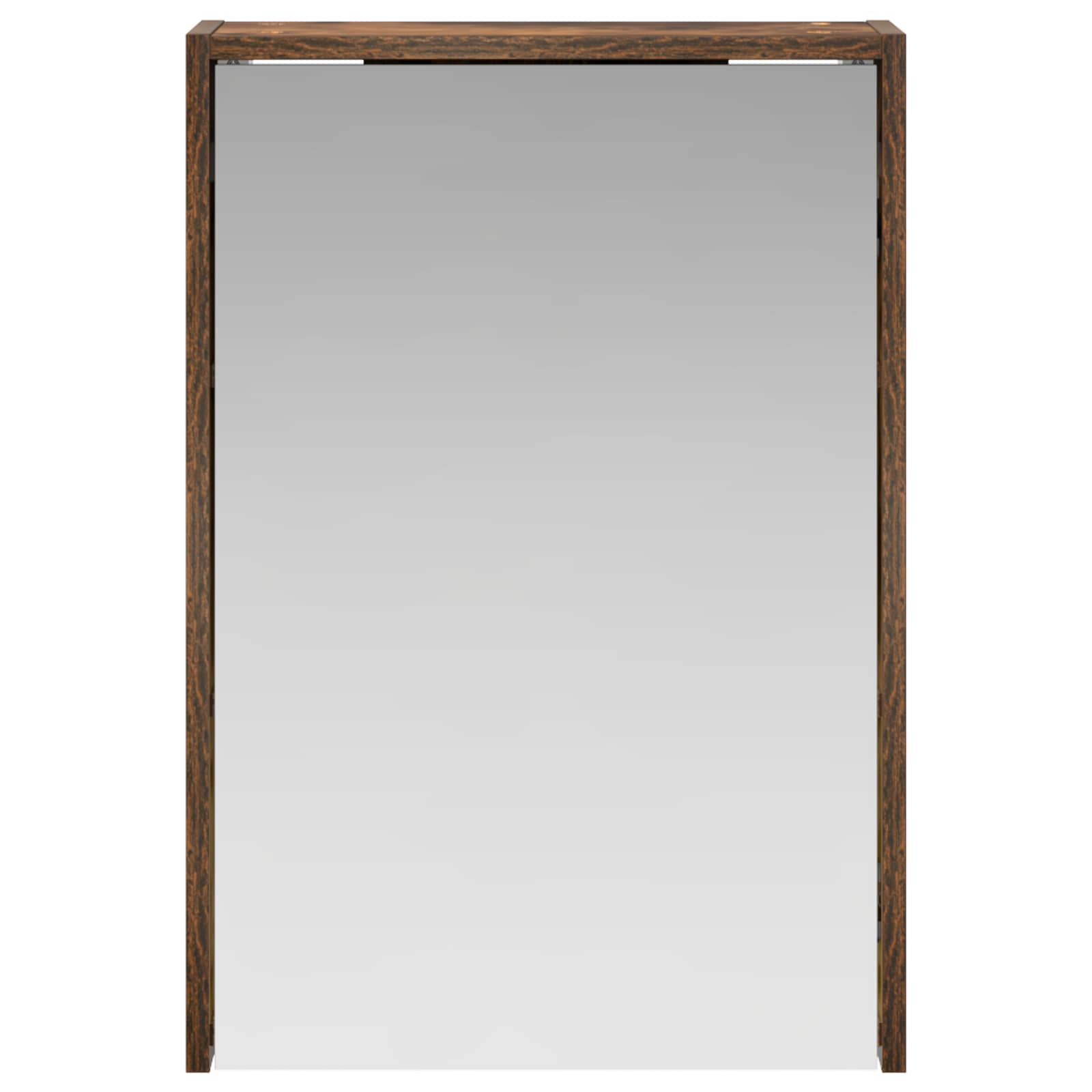Badkamer spiegelkast met plank Gerookt eiken 43 x 16 x 62.5 cm is nu te koop bij PeponiXL, paradijselijk wonen!