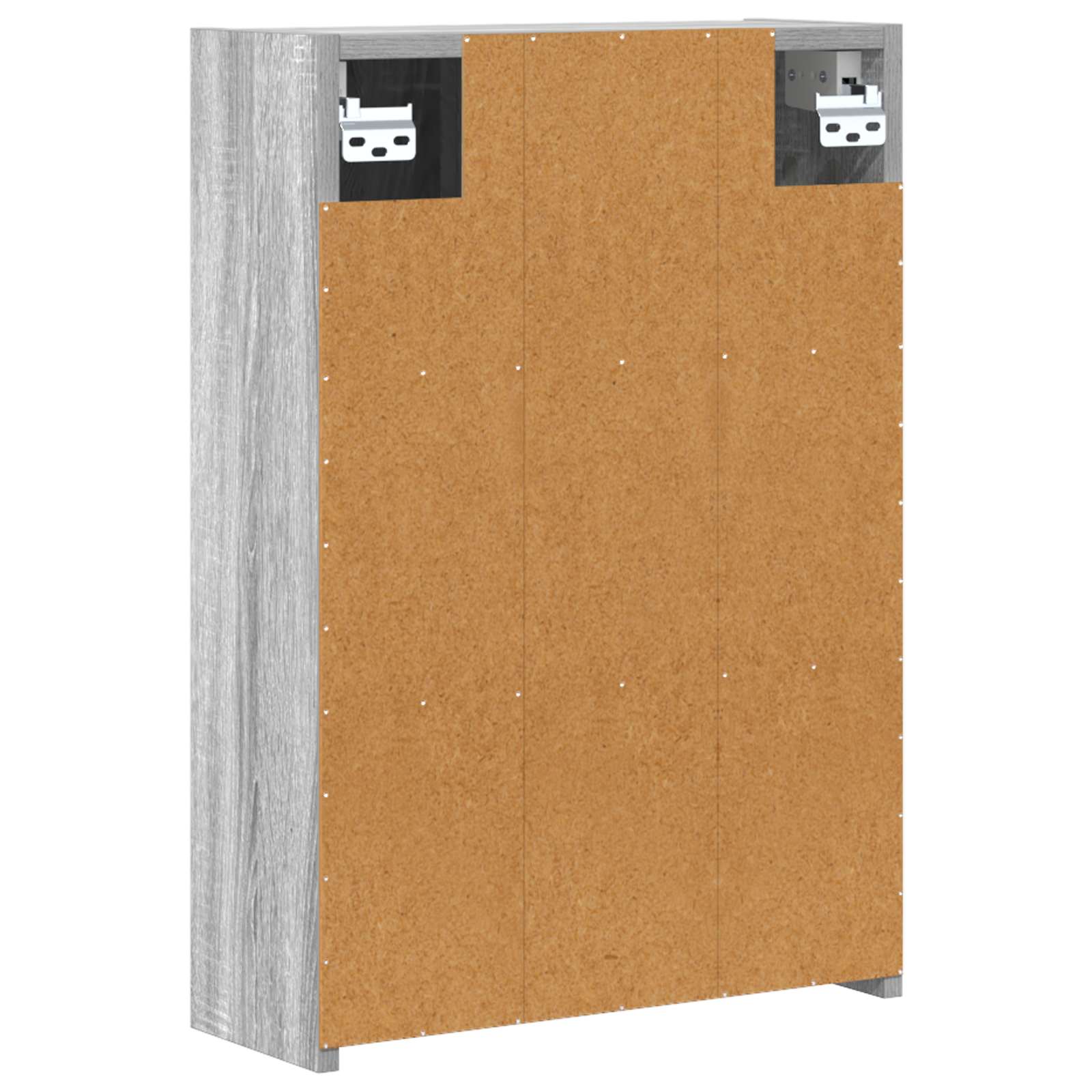 Badkamer spiegelkast met plank Grijs Sonoma 43 x 16 x 62.5 cm is nu te koop bij PeponiXL, paradijselijk wonen!