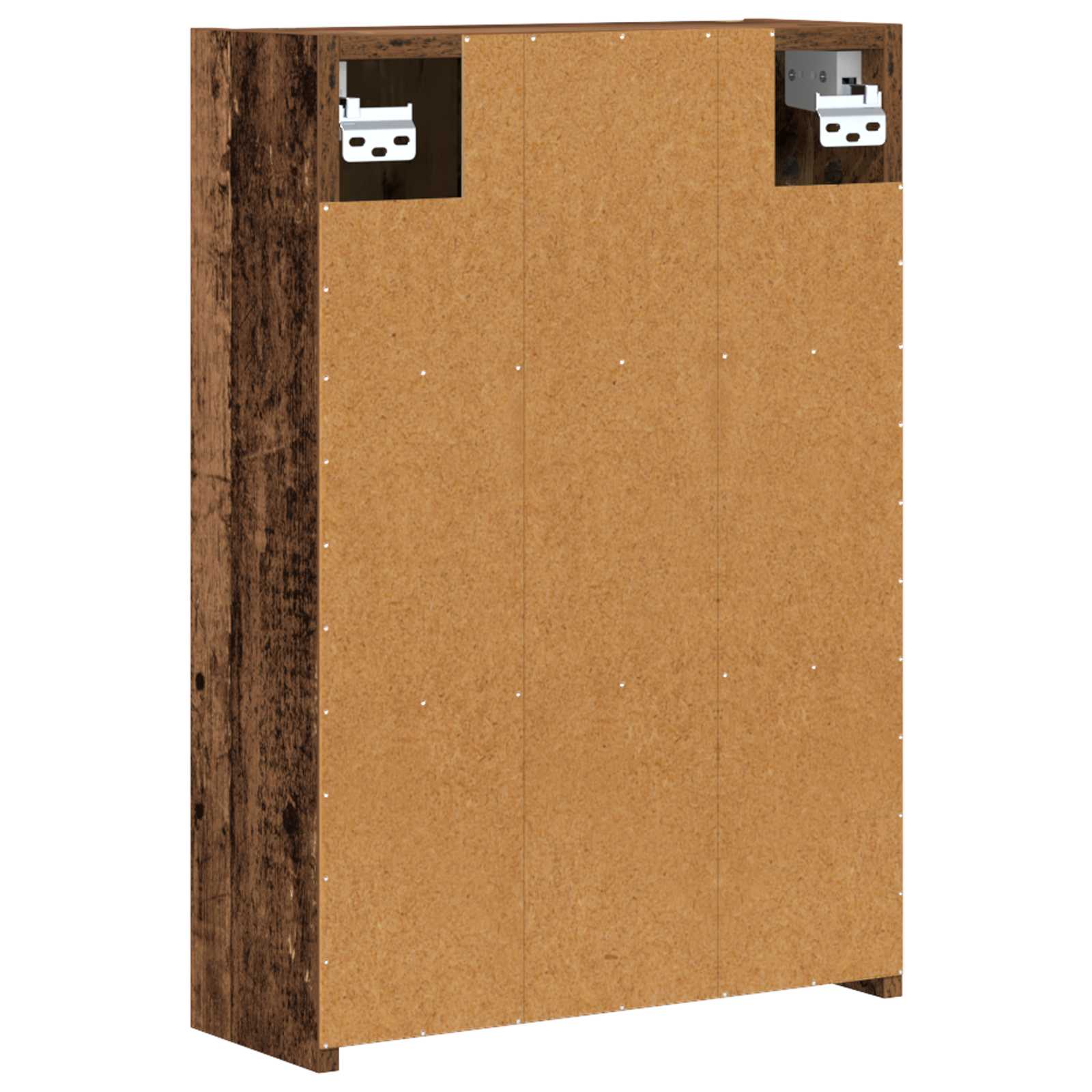 Badkamer spiegelkast Oudhout 43 x 16 x 62.5 cm Bewerkt hout is nu te koop bij PeponiXL, paradijselijk wonen!