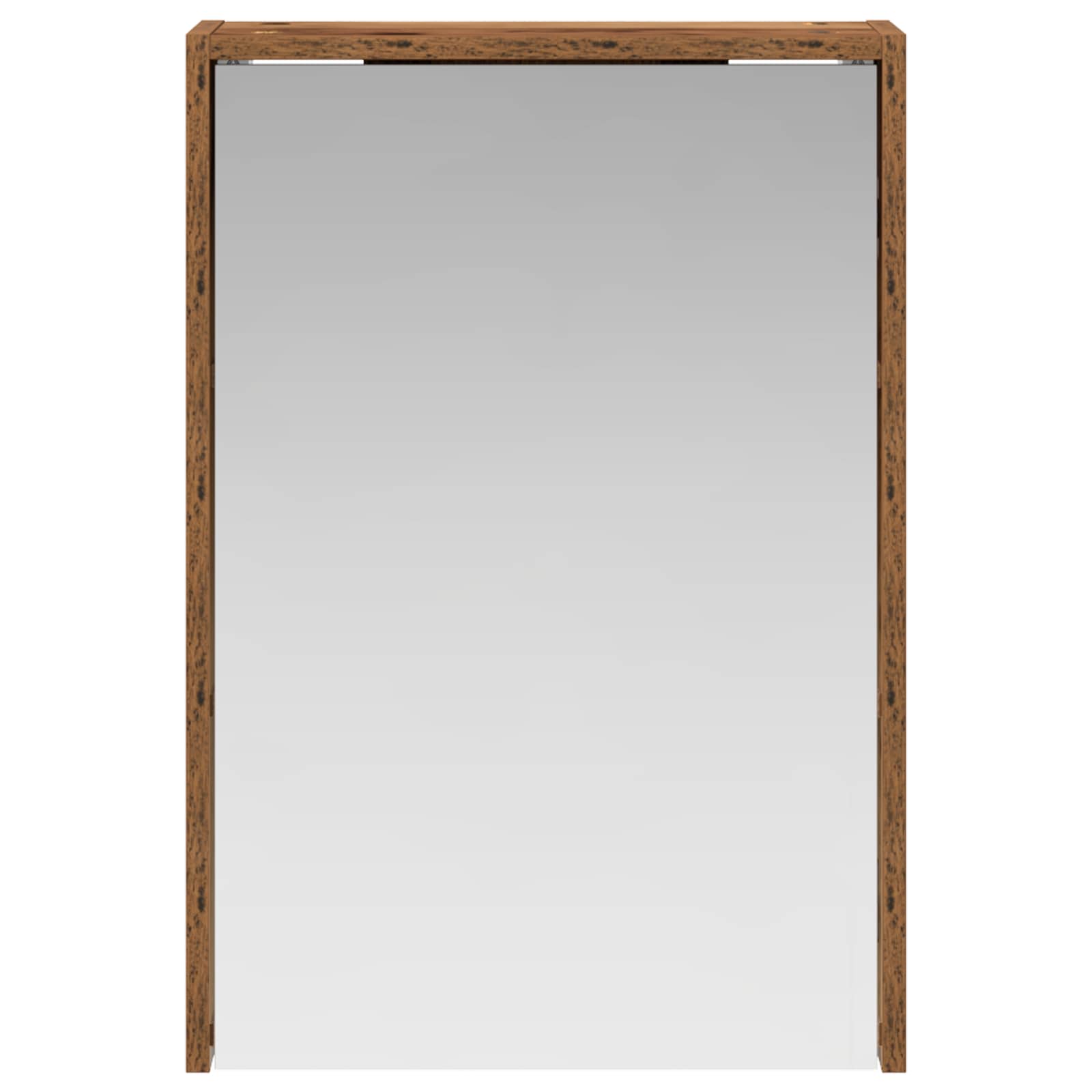 Badkamer spiegelkast Oudhout 43 x 16 x 62.5 cm Bewerkt hout is nu te koop bij PeponiXL, paradijselijk wonen!
