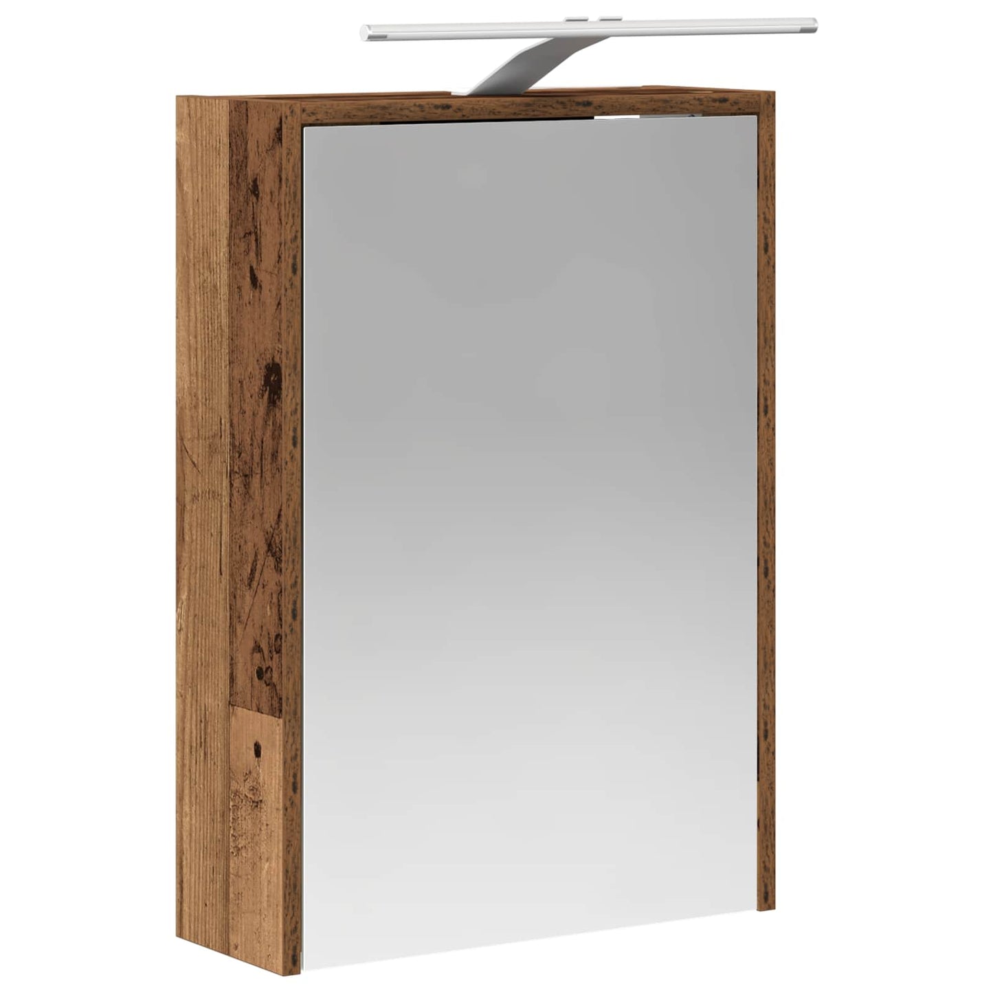 Badkamer spiegelkast Oudhout 43 x 16 x 62.5 cm Bewerkt hout is nu te koop bij PeponiXL, paradijselijk wonen!
