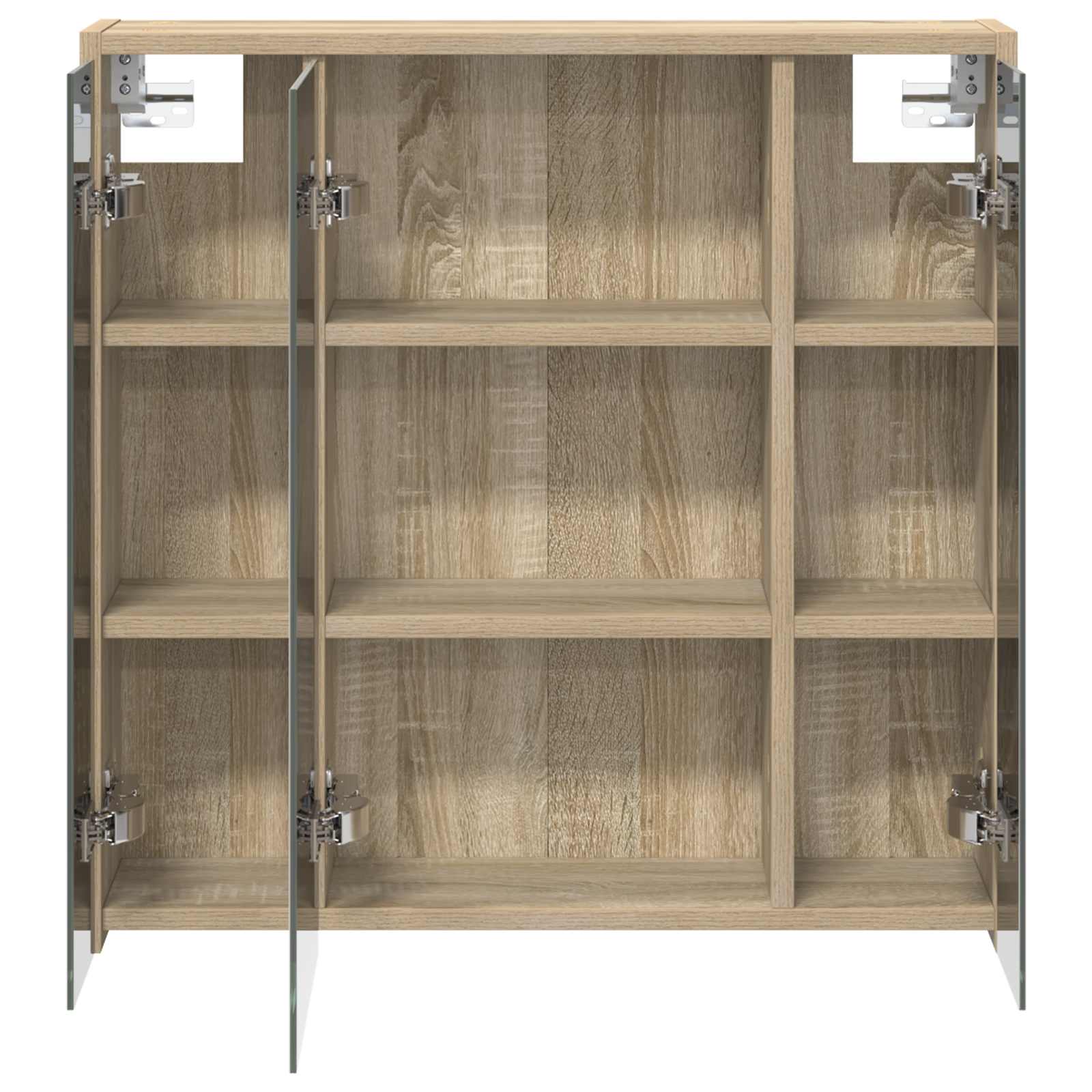 Badkamer spiegelkast Sonoma Eiken 63,5 x 16 x 62,5 cm is nu te koop bij PeponiXL, paradijselijk wonen!