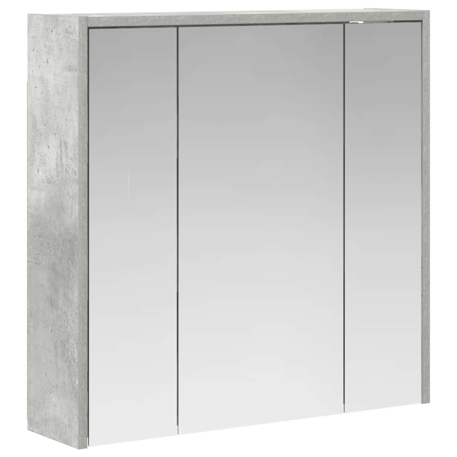 Badkamer spiegelkast Beton Grijs 63,5 x 16 x 62,5 cm is nu te koop bij PeponiXL, paradijselijk wonen!