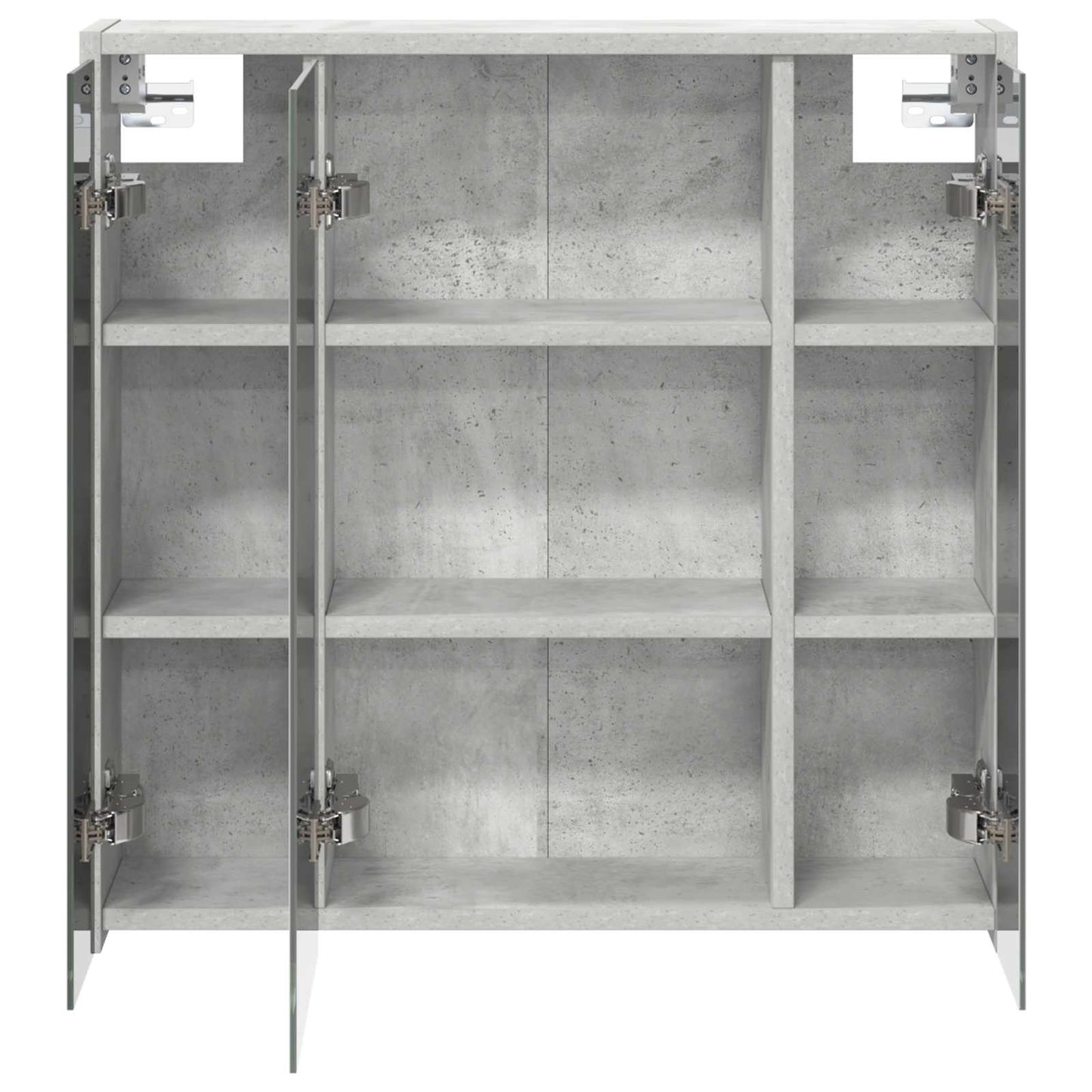 Badkamer spiegelkast Beton Grijs 63,5 x 16 x 62,5 cm is nu te koop bij PeponiXL, paradijselijk wonen!