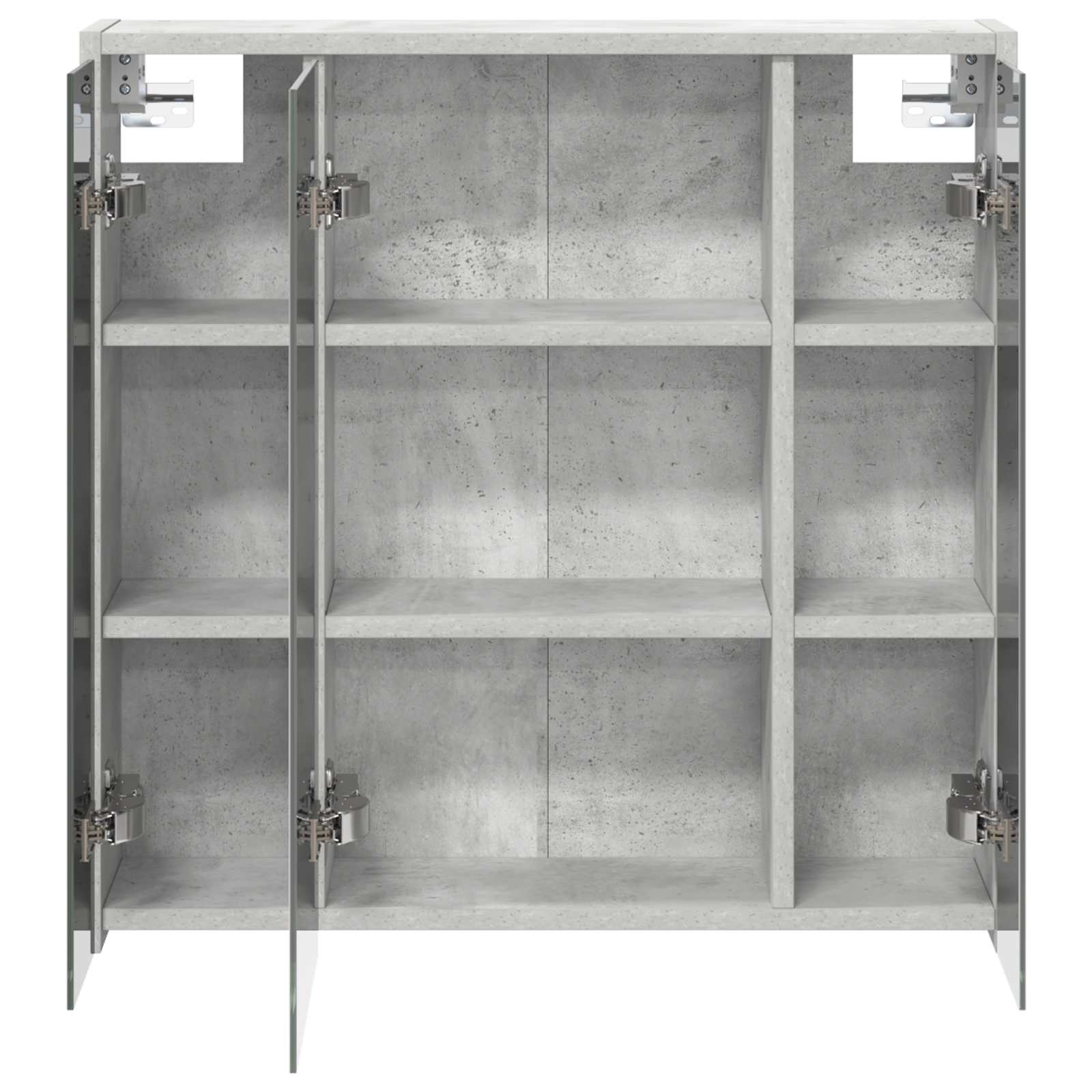 Badkamer spiegelkast Beton Grijs 63,5 x 16 x 62,5 cm is nu te koop bij PeponiXL, paradijselijk wonen!